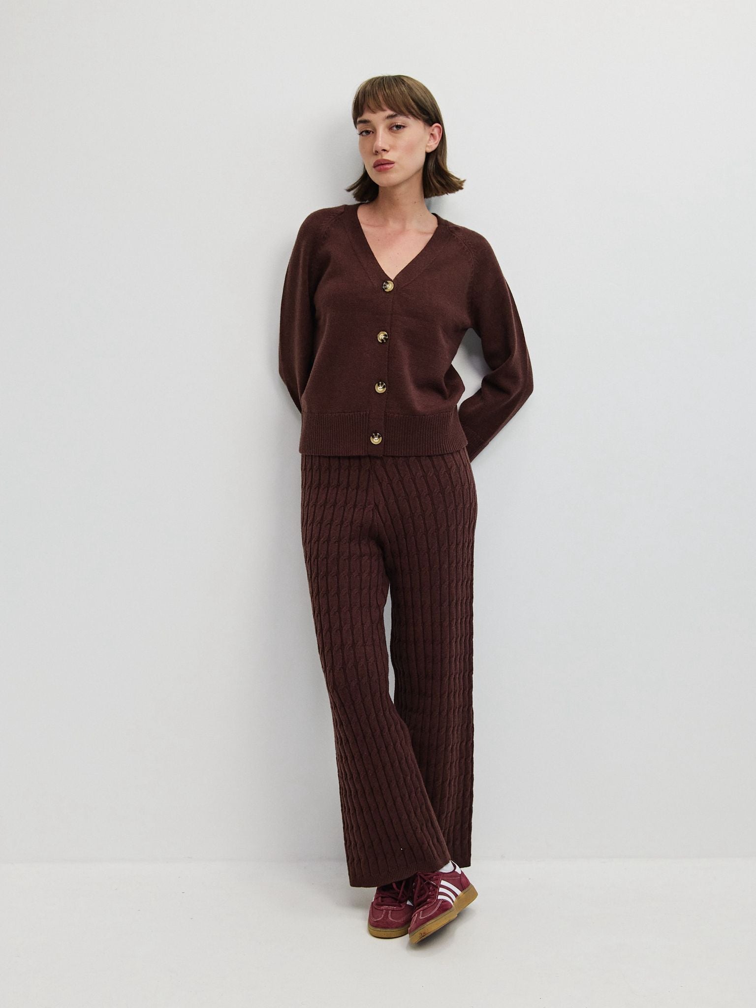 מכנסי סריג דה נירו