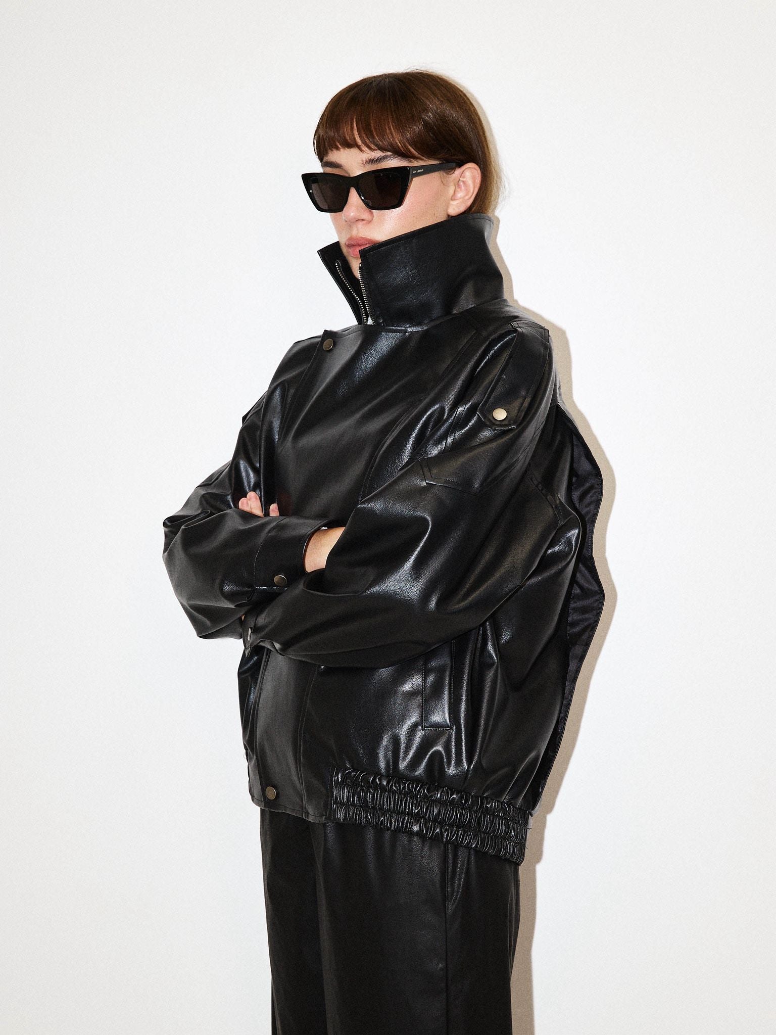 ג'קט דמוי עור דמיאן