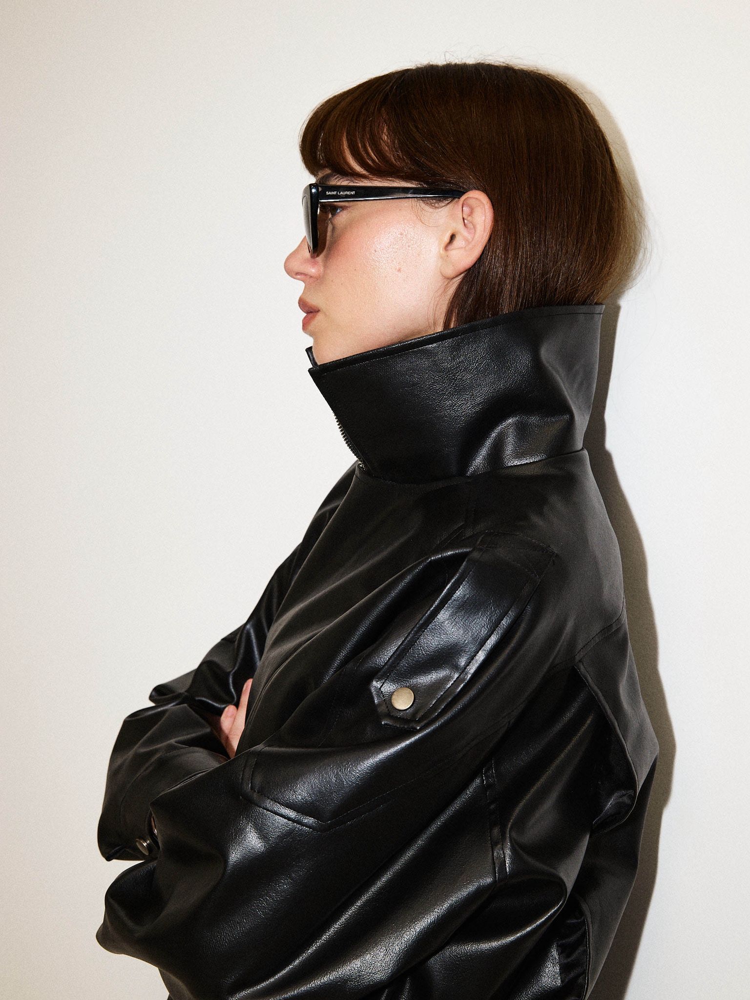 ג'קט דמוי עור דמיאן