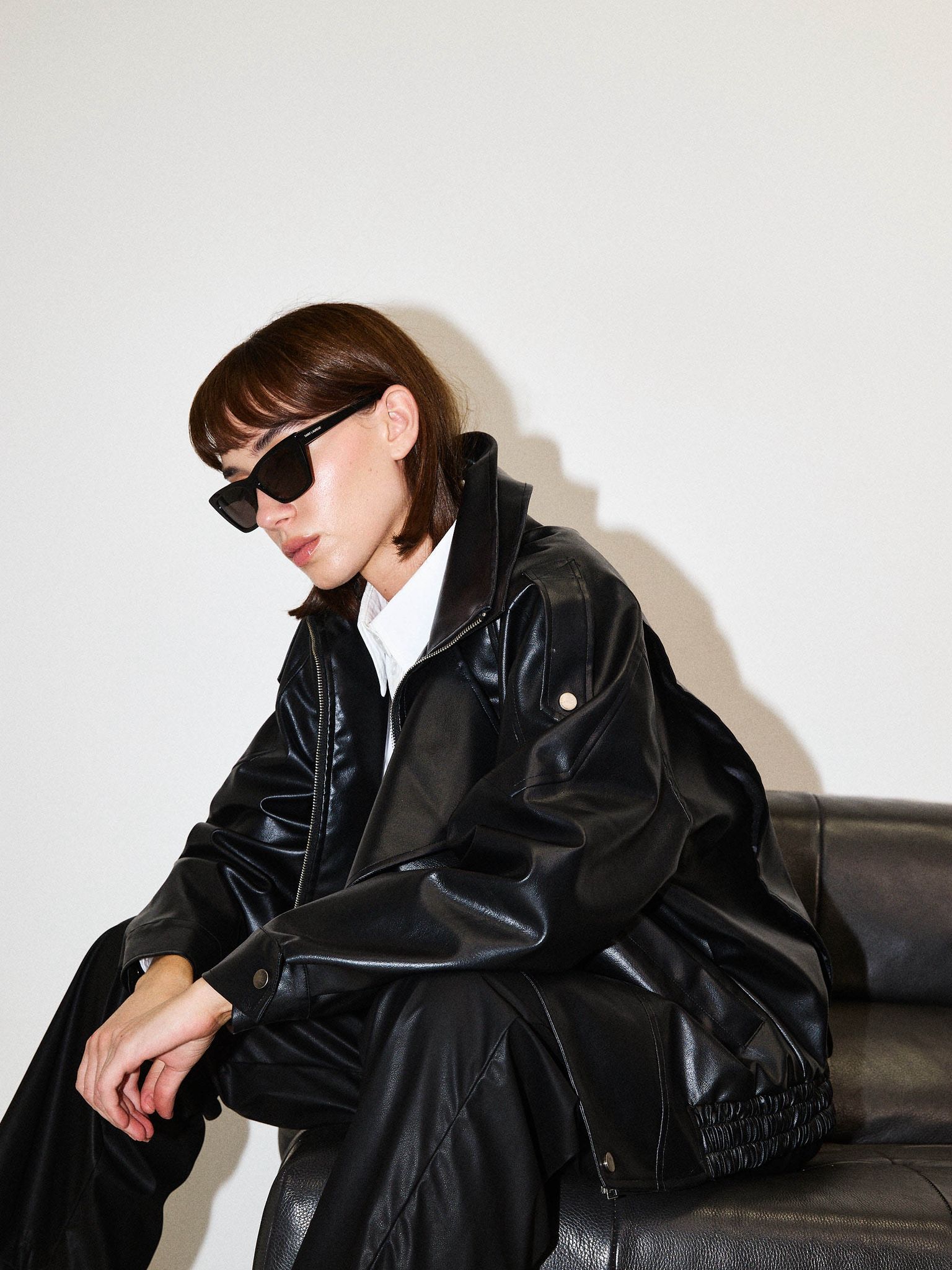 ג'קט דמוי עור דמיאן