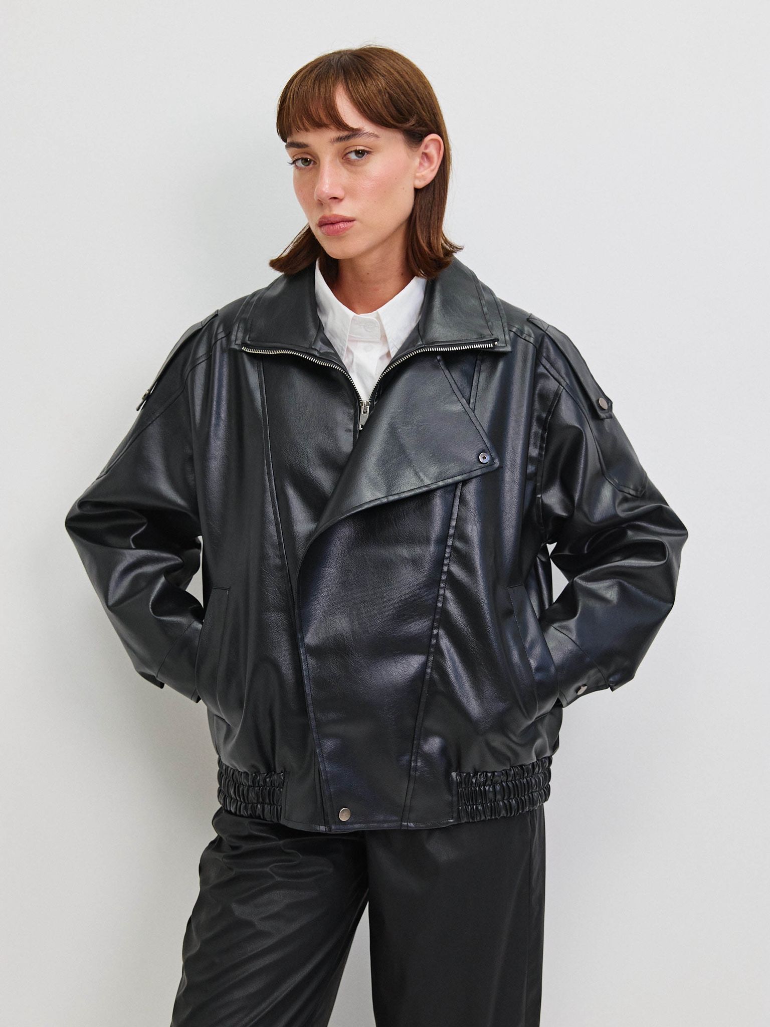 ג'קט דמוי עור דמיאן