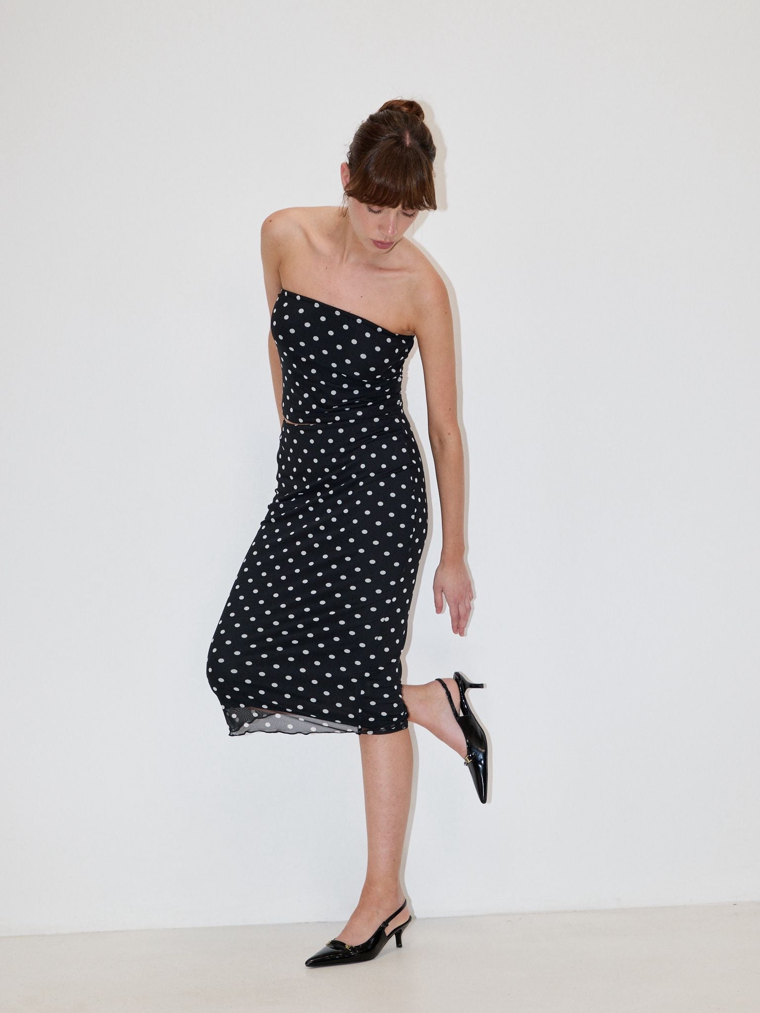 חצאית נקודות אמילי