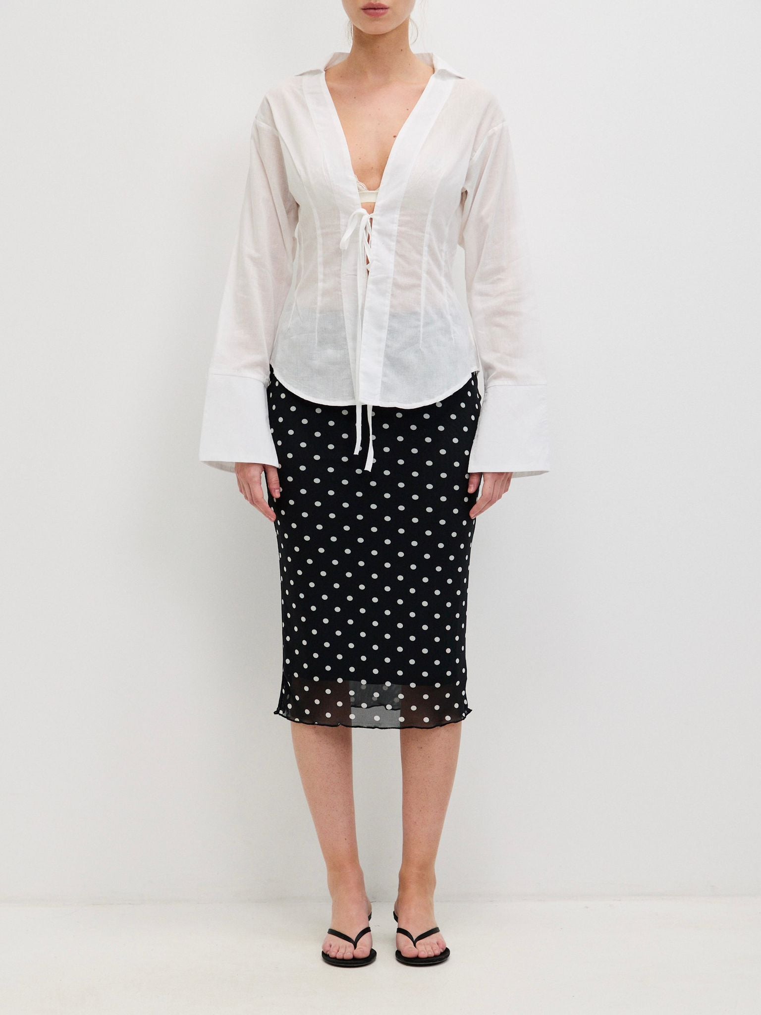 חצאית נקודות אמילי