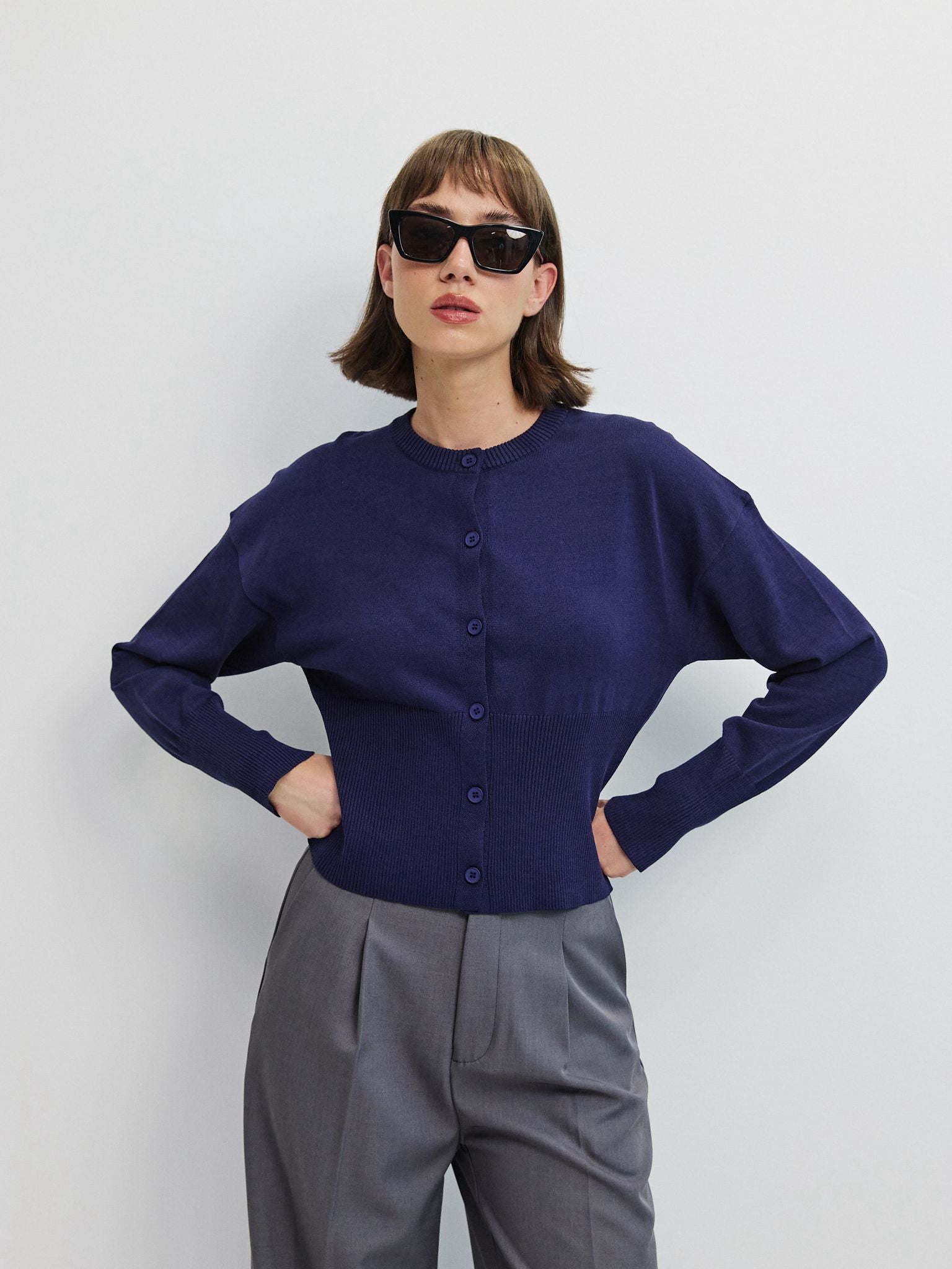 קרדיגן סריג סוני