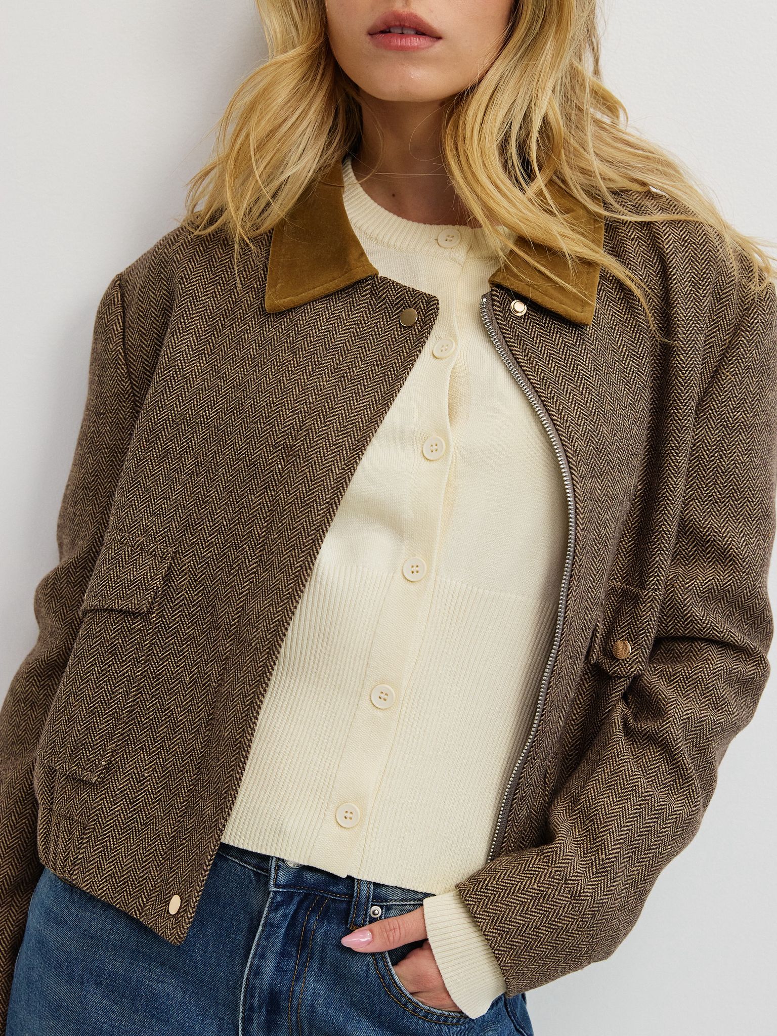 קרדיגן סריג סוני