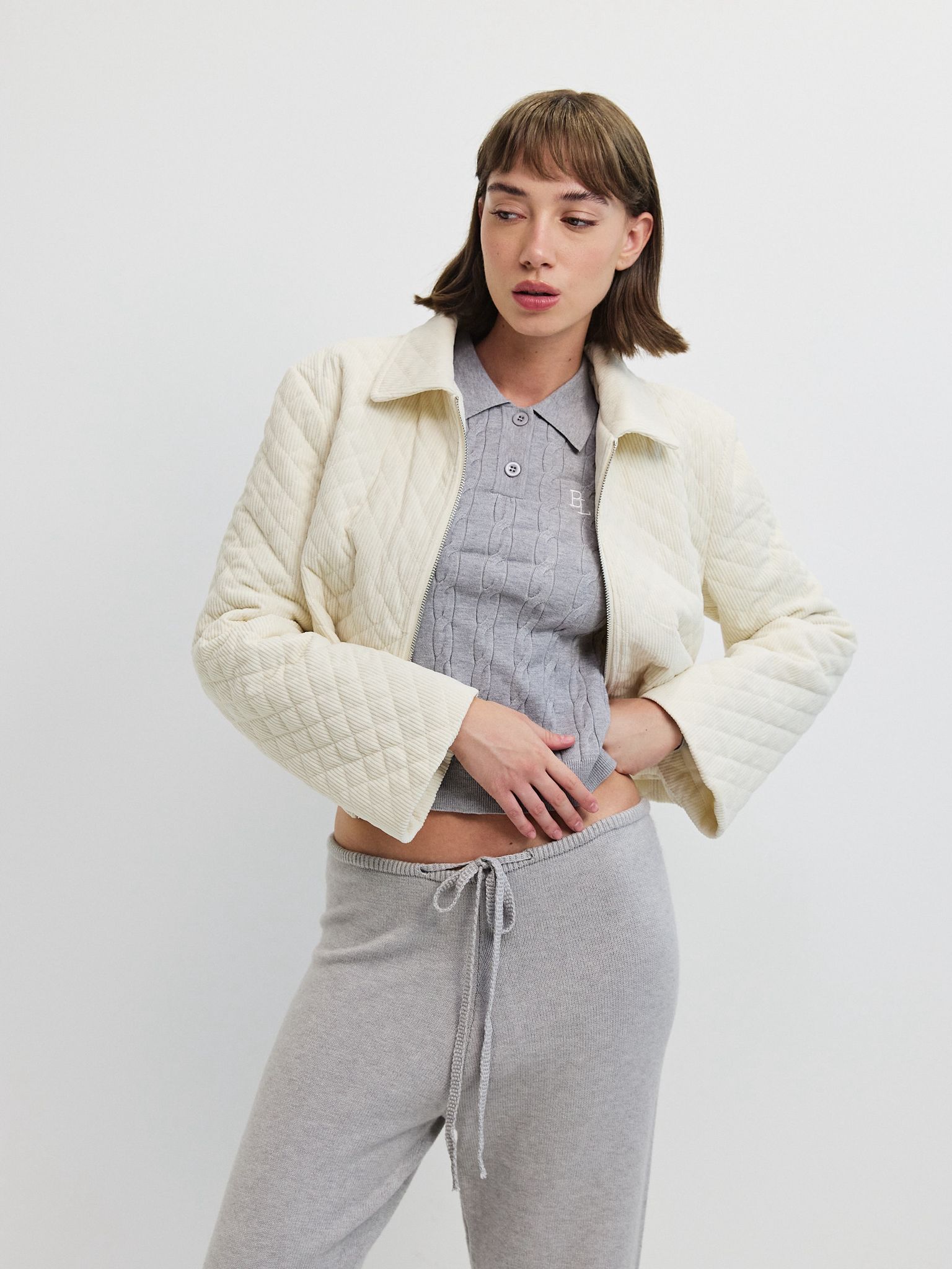 ג׳קט קווילט אנזו