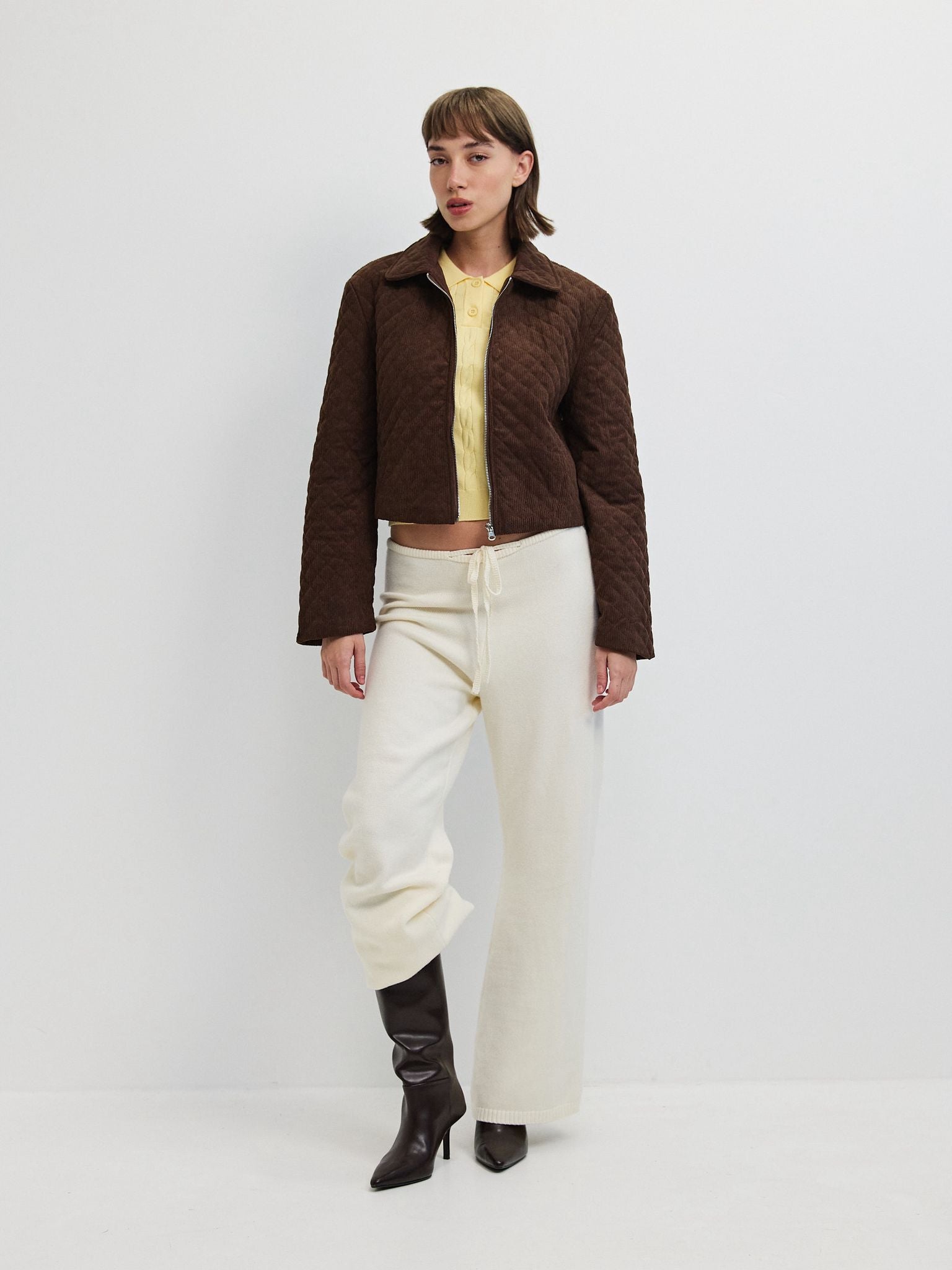 מכנסי סריג קודי