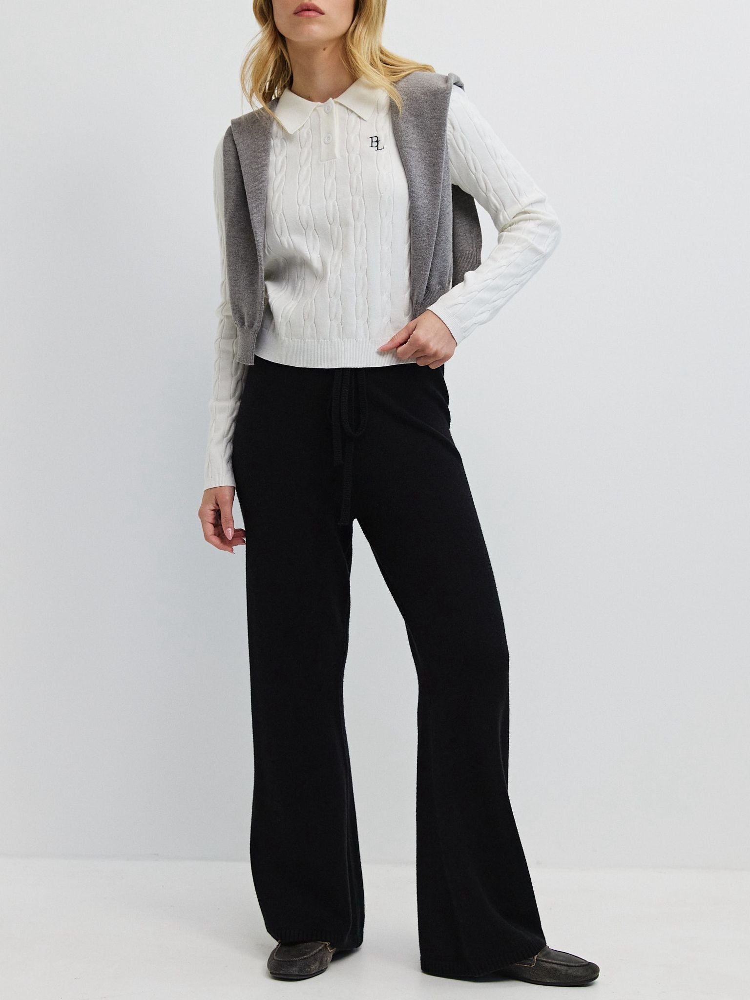 מכנסי סריג קודי