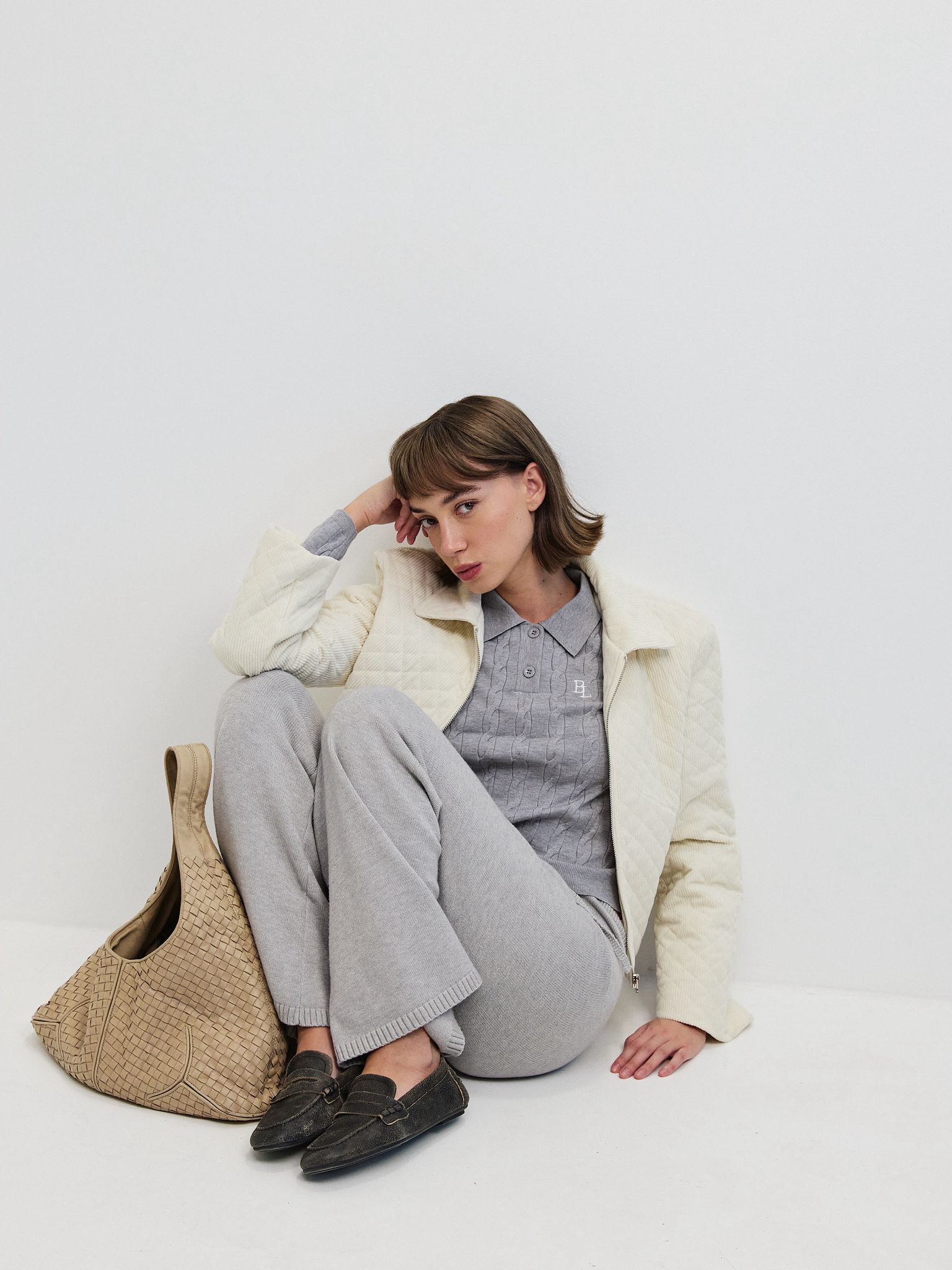 מכנסי סריג קודי