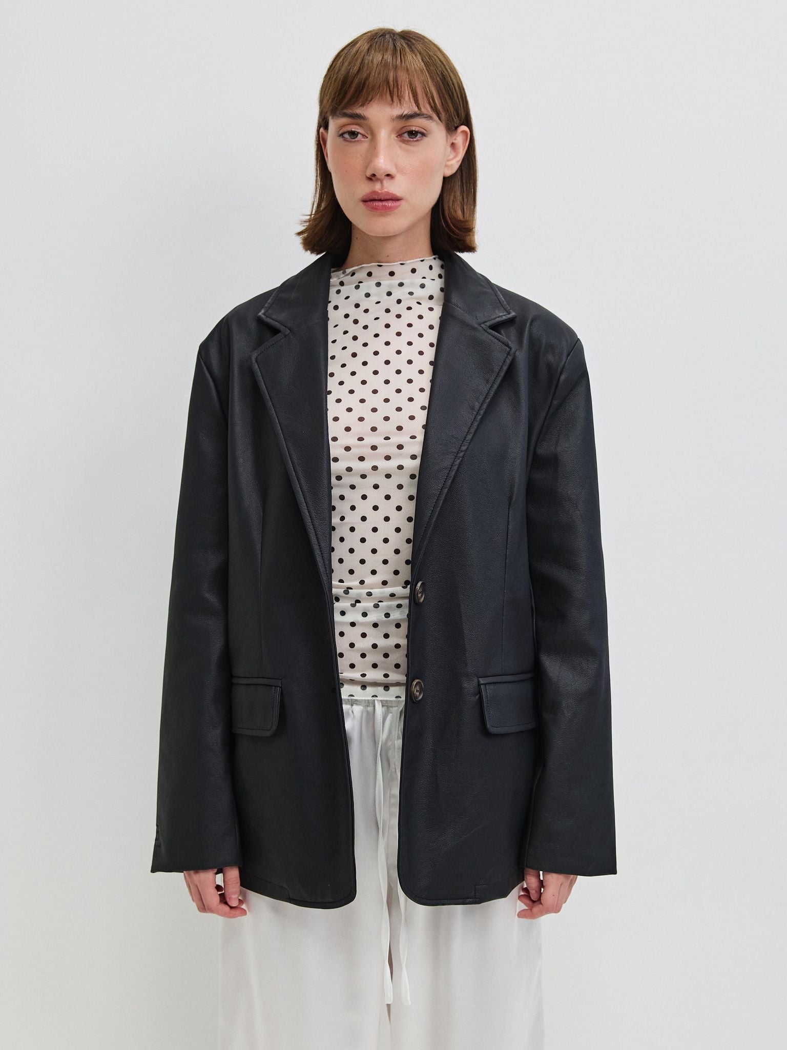 בלייזר דמוי עור סטיבן