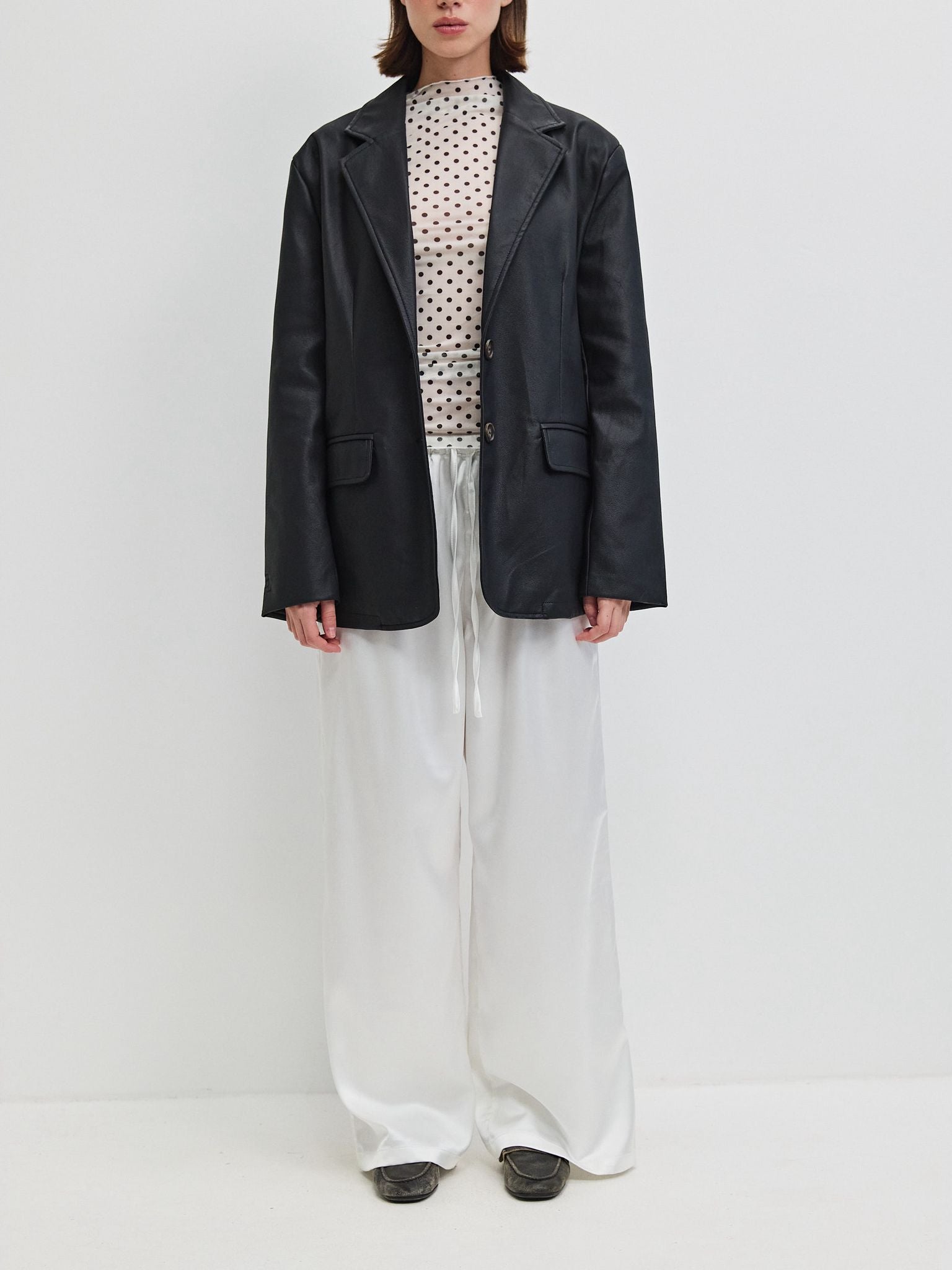 בלייזר דמוי עור סטיבן