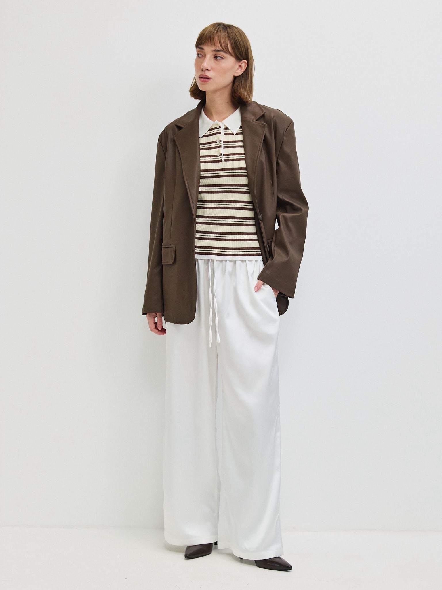 בלייזר דמוי עור סטיבן