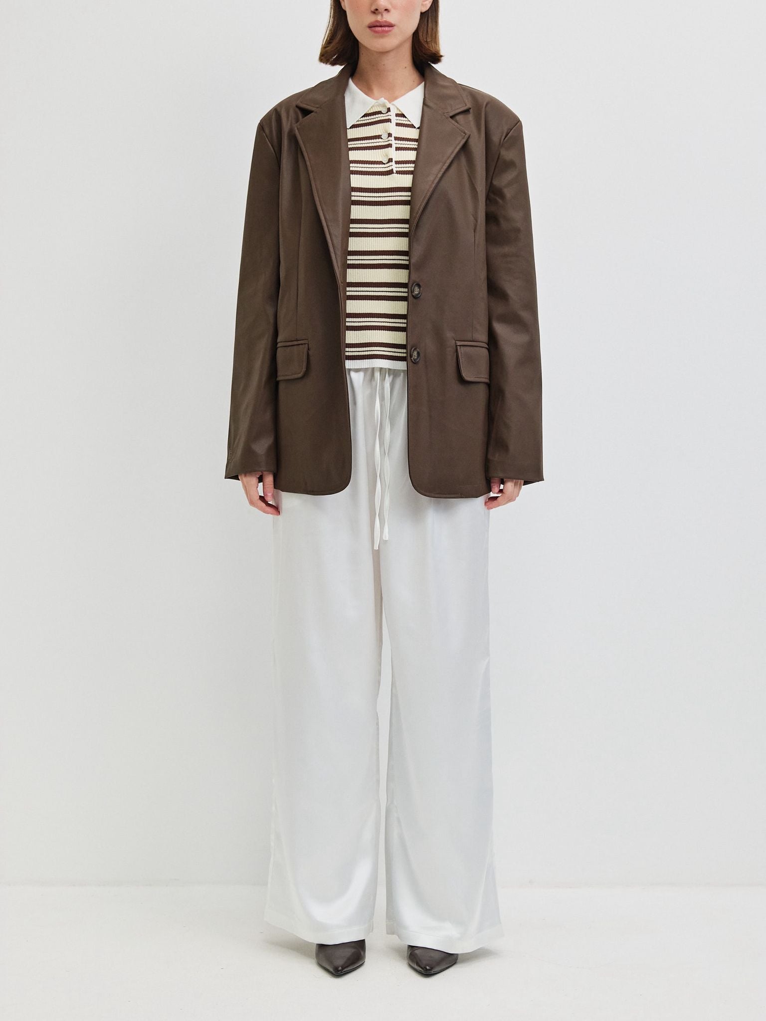 בלייזר דמוי עור סטיבן