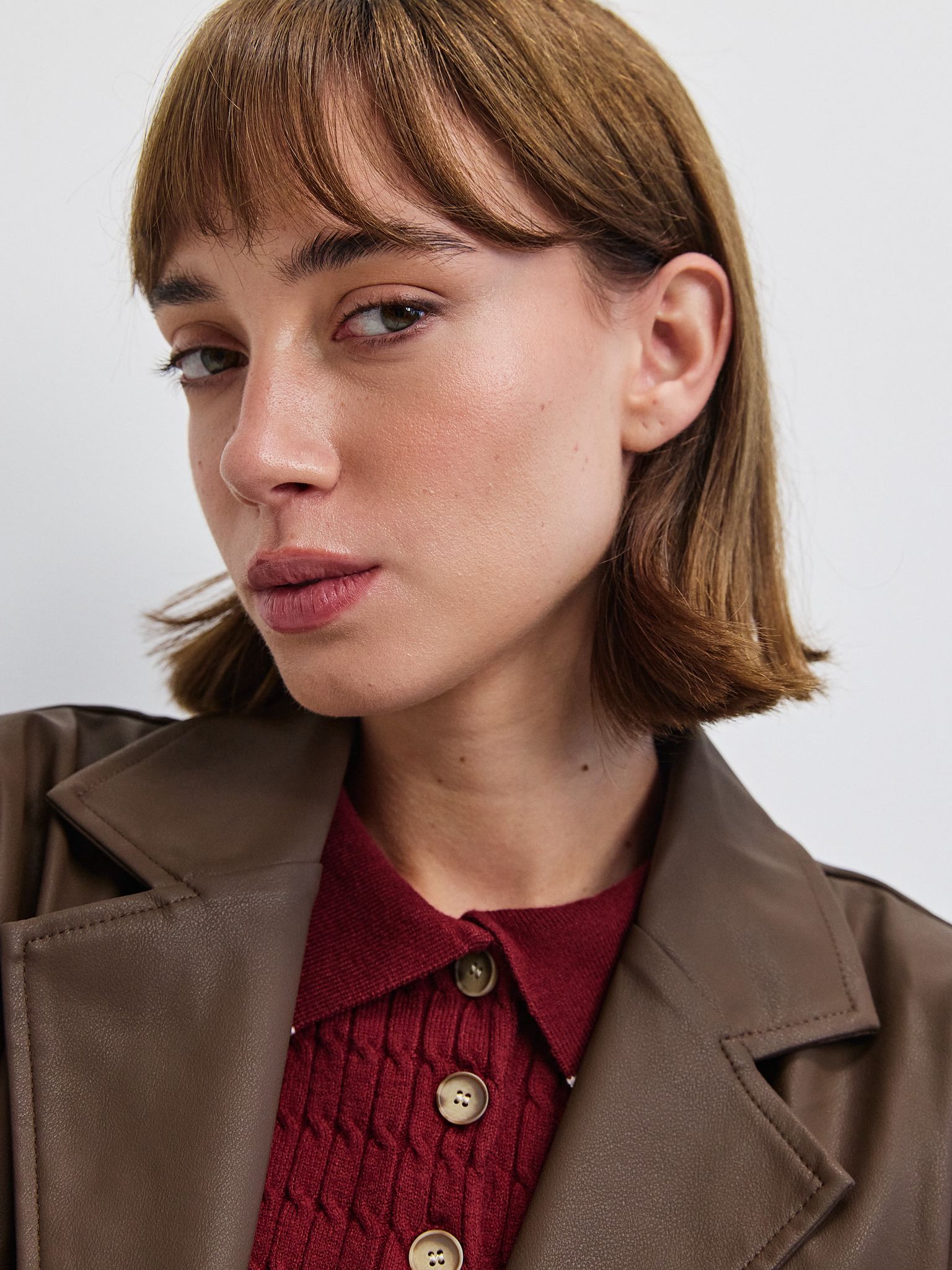 בלייזר דמוי עור סטיבן