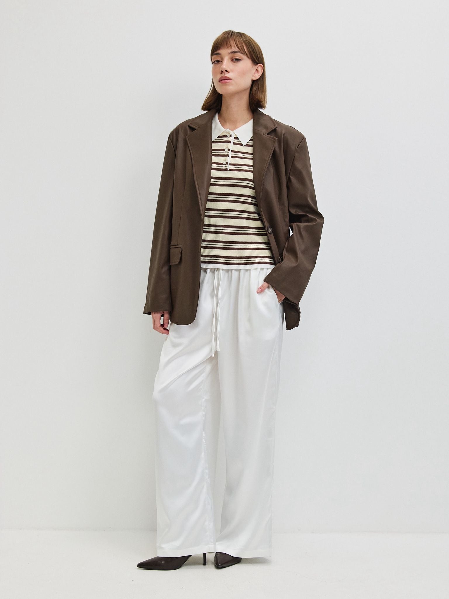 מכנסי סאטן גרייסון