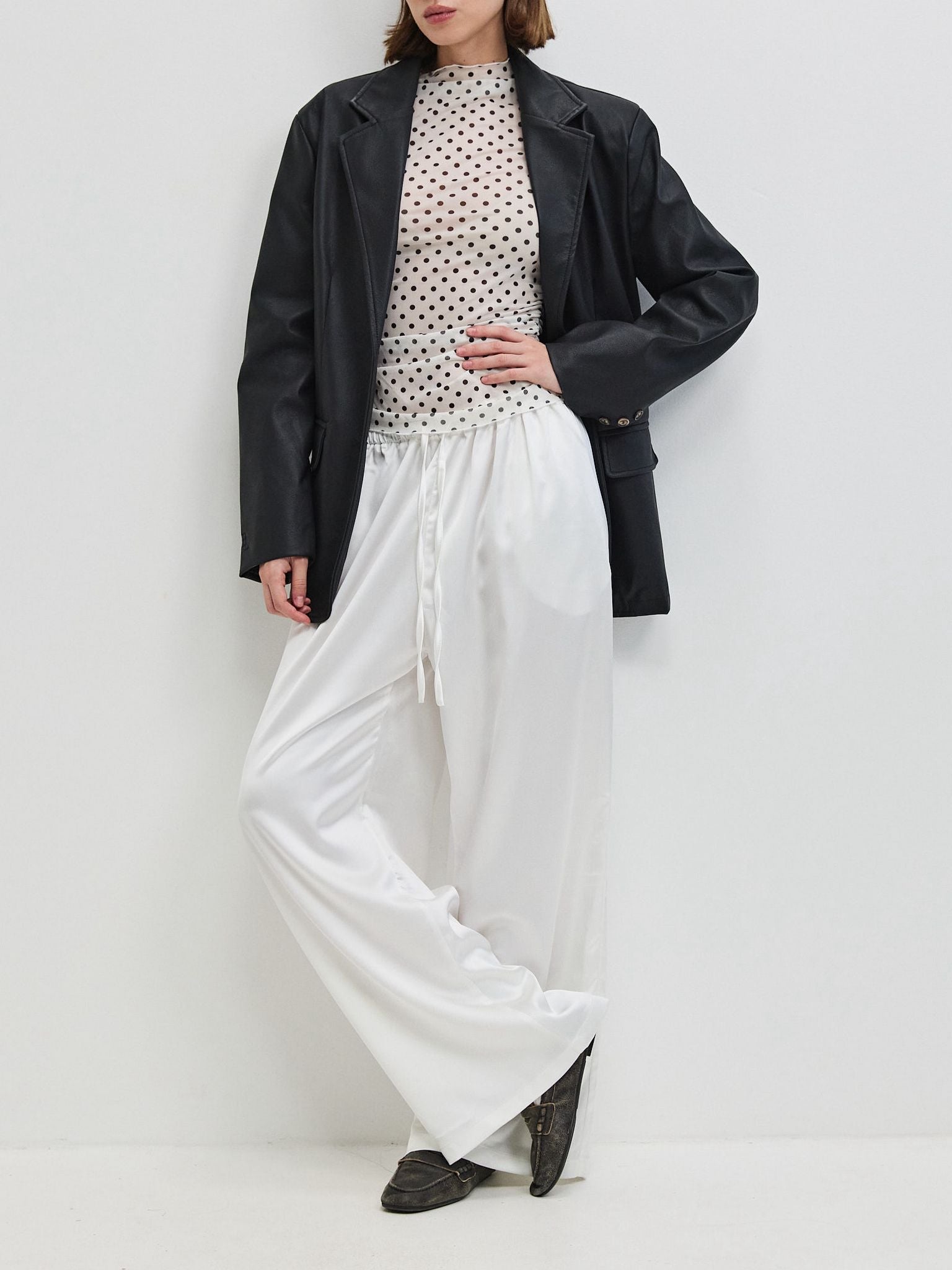 מכנסי סאטן גרייסון