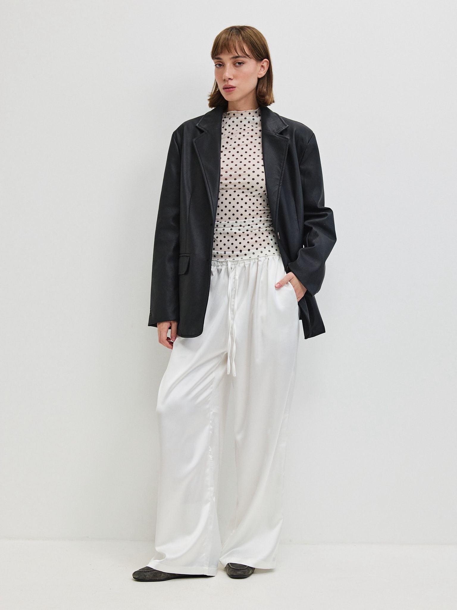 מכנסי סאטן גרייסון