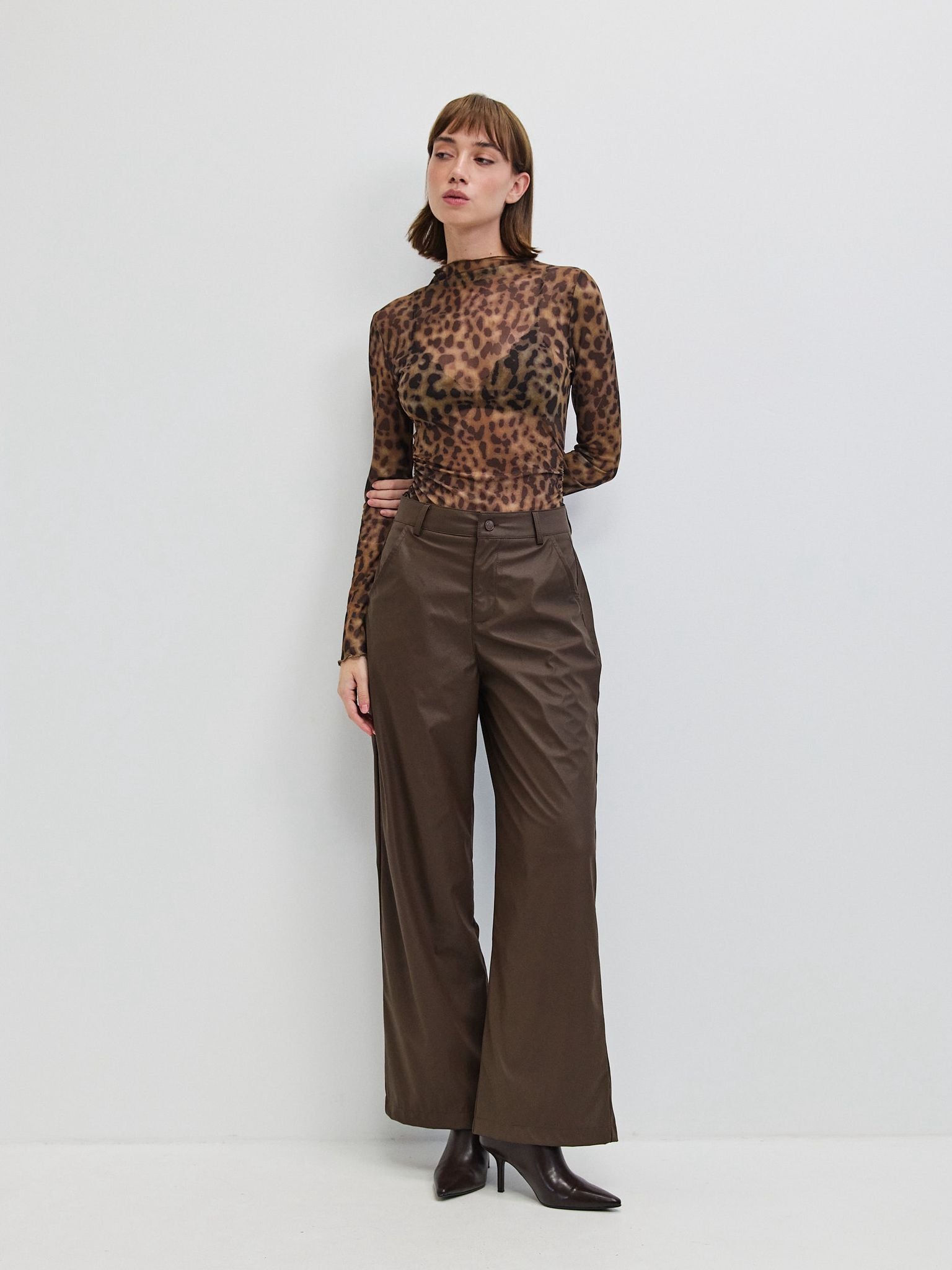 מכנסי דמוי עור טיילר