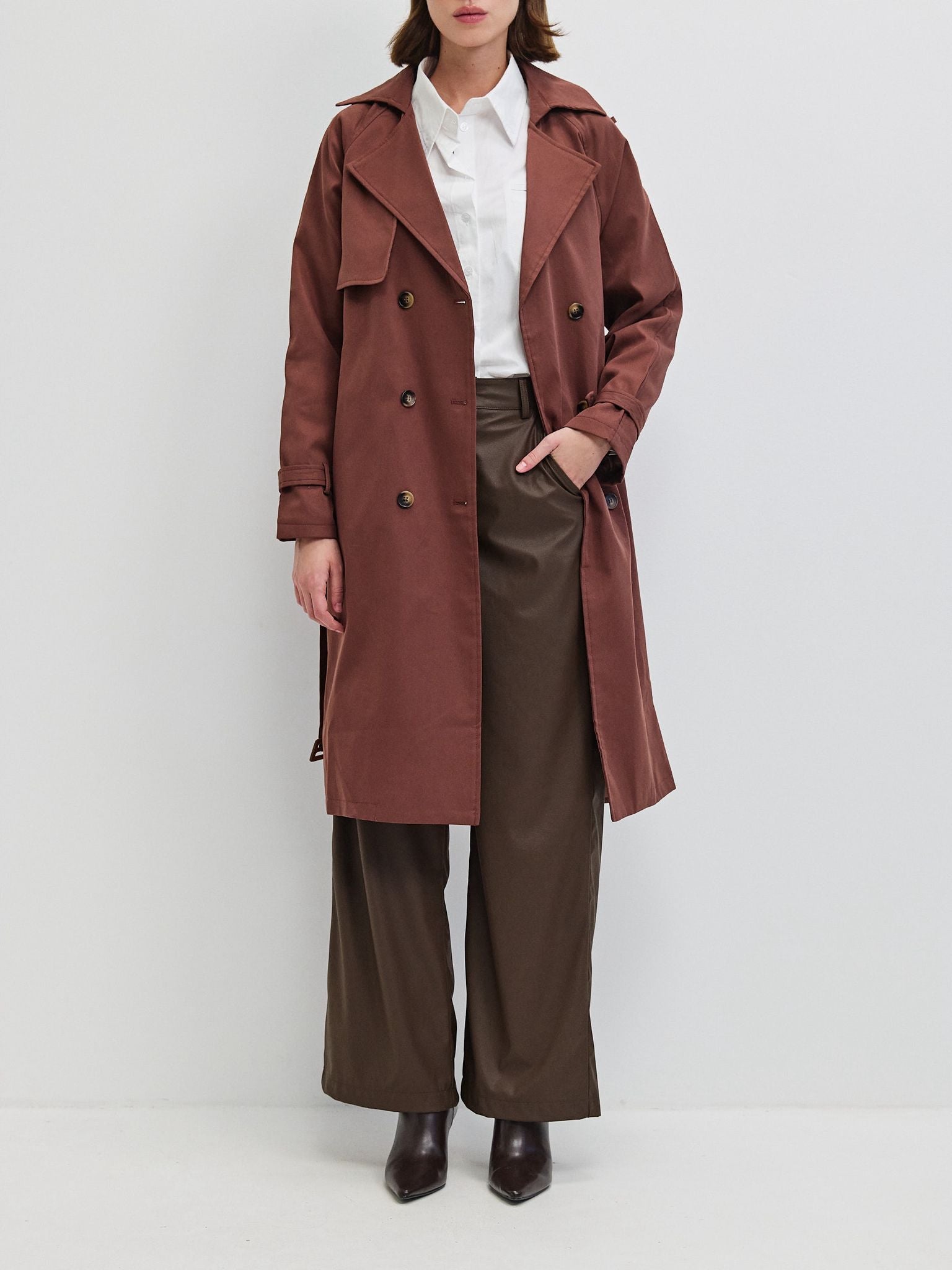 מכנסי דמוי עור טיילר