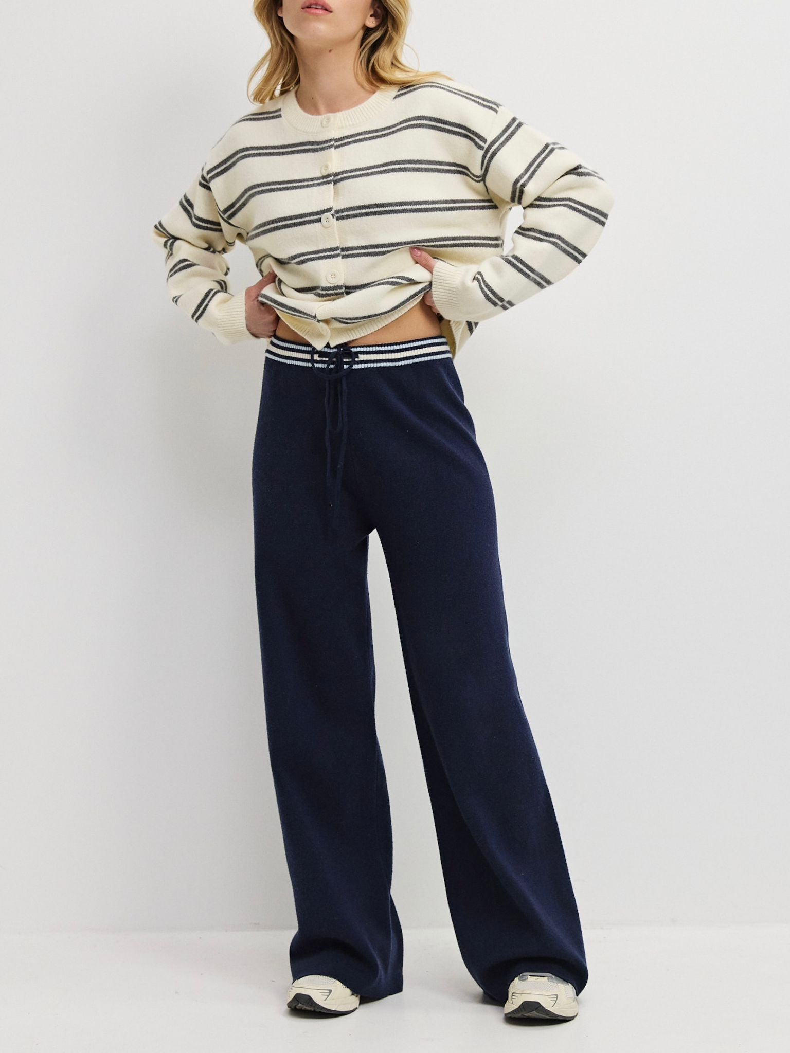 מכנסי סריג אשטון