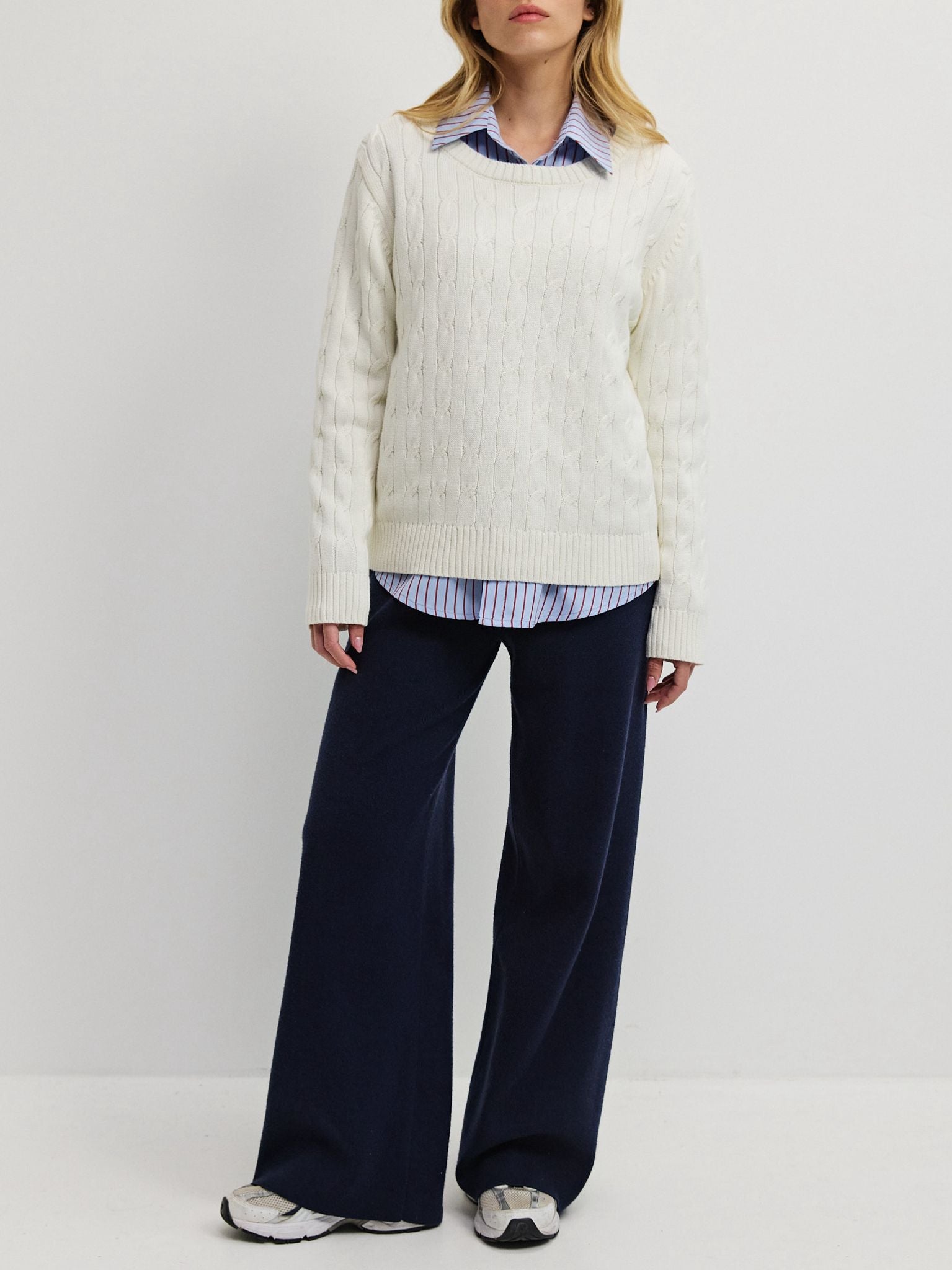 מכנסי סריג אשטון