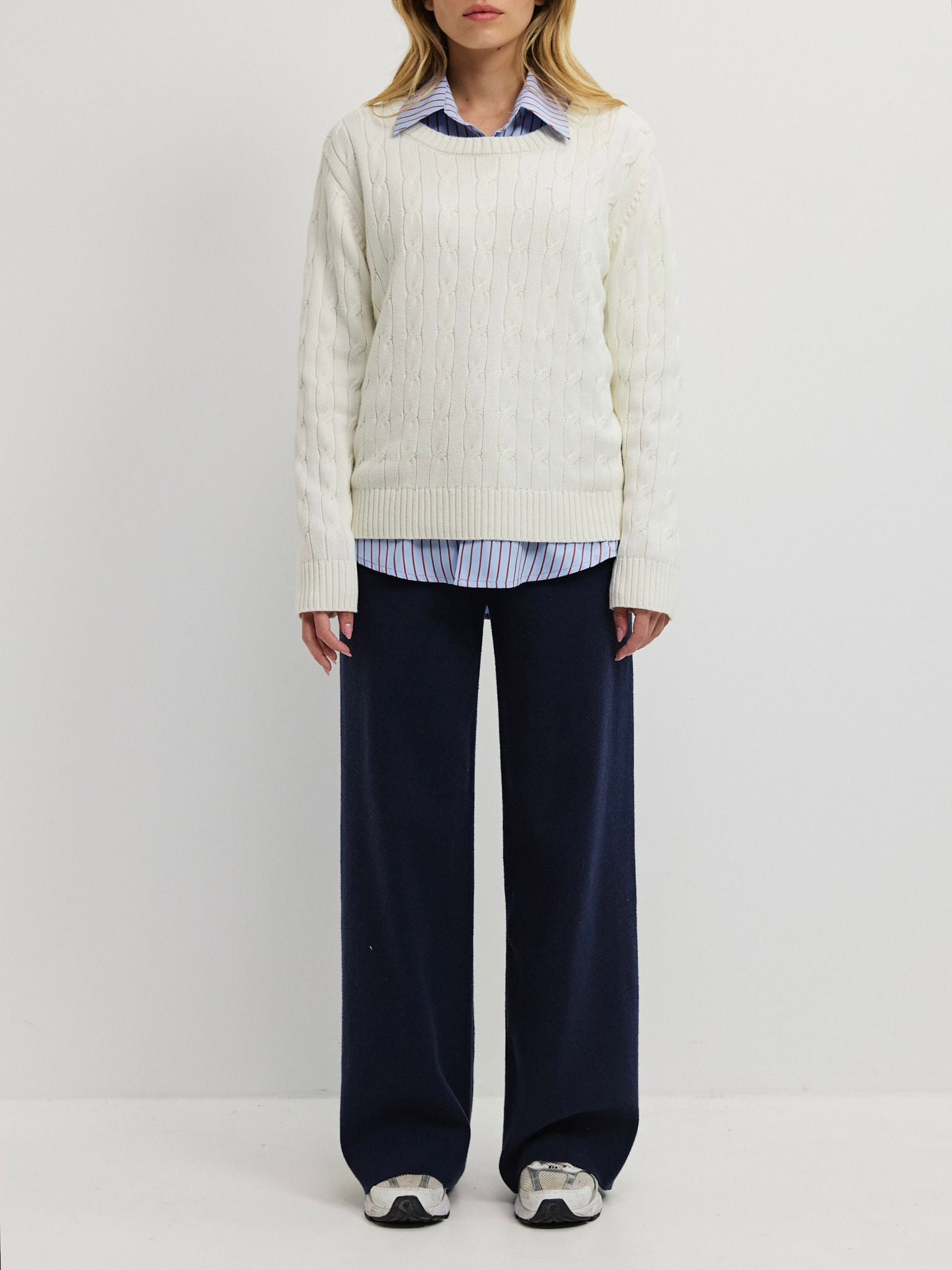 מכנסי סריג אשטון