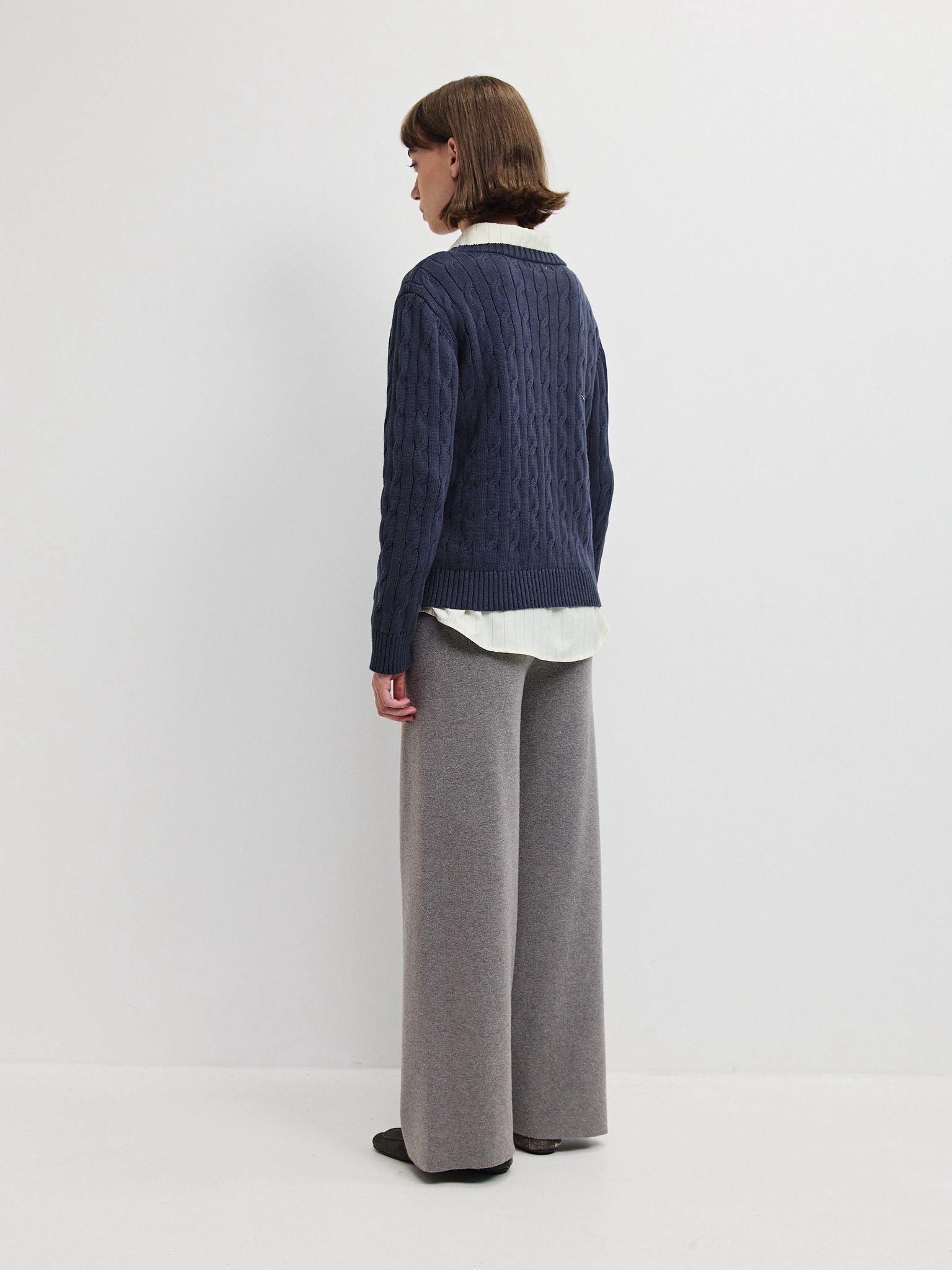 מכנסי סריג אשטון