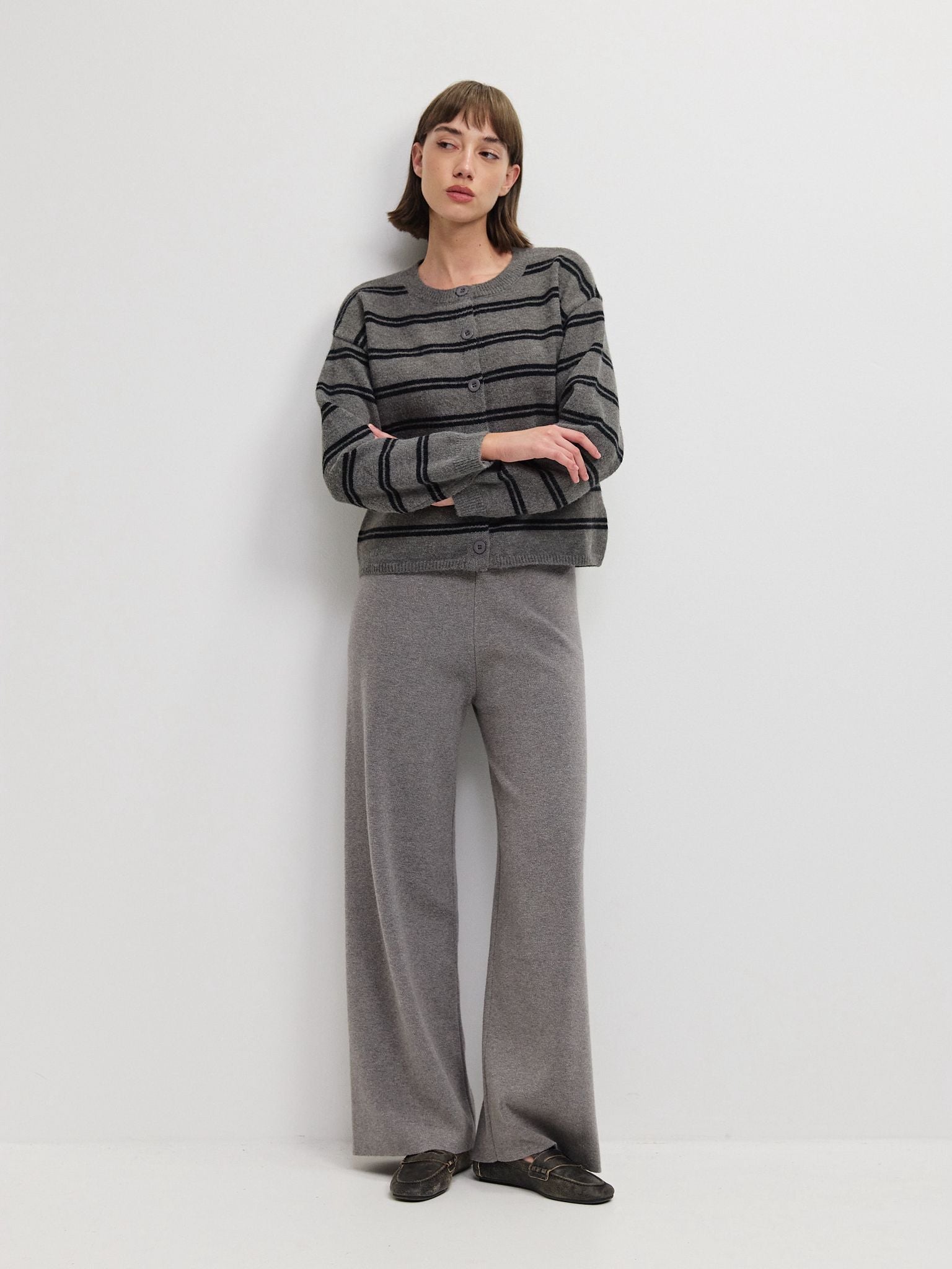 מכנסי סריג אשטון