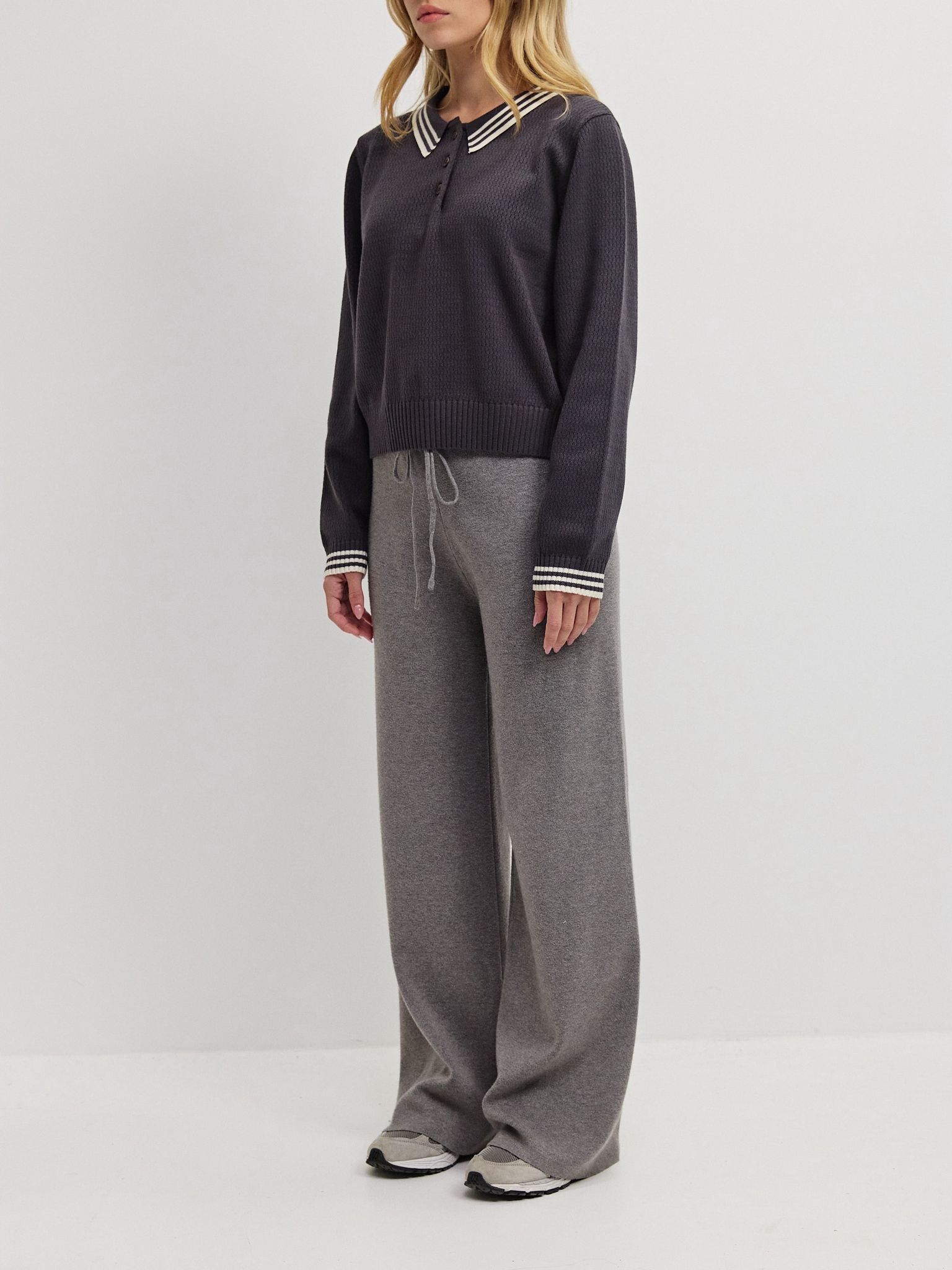 מכנסי סריג אשטון