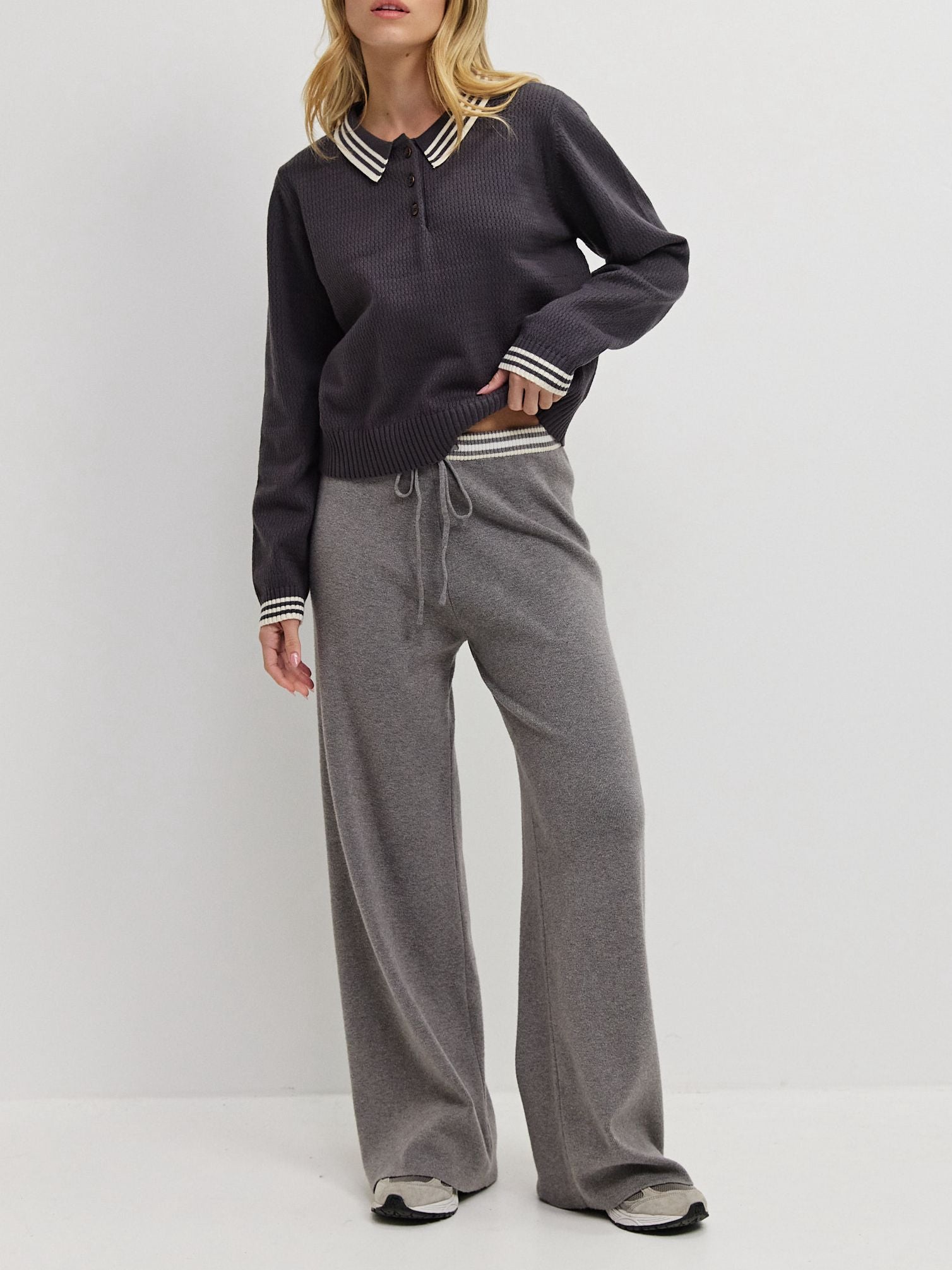 מכנסי סריג אשטון