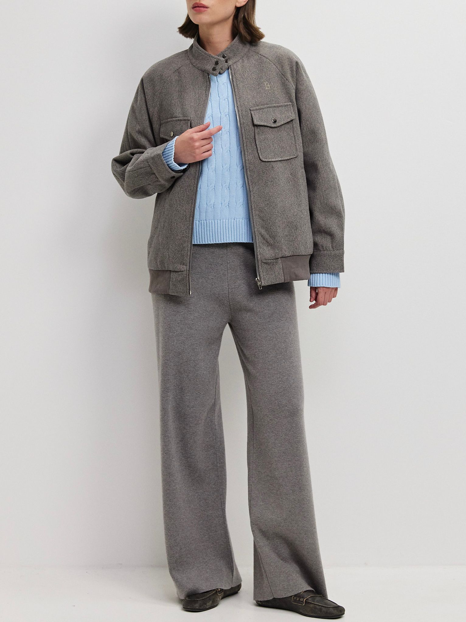 מכנסי סריג אשטון