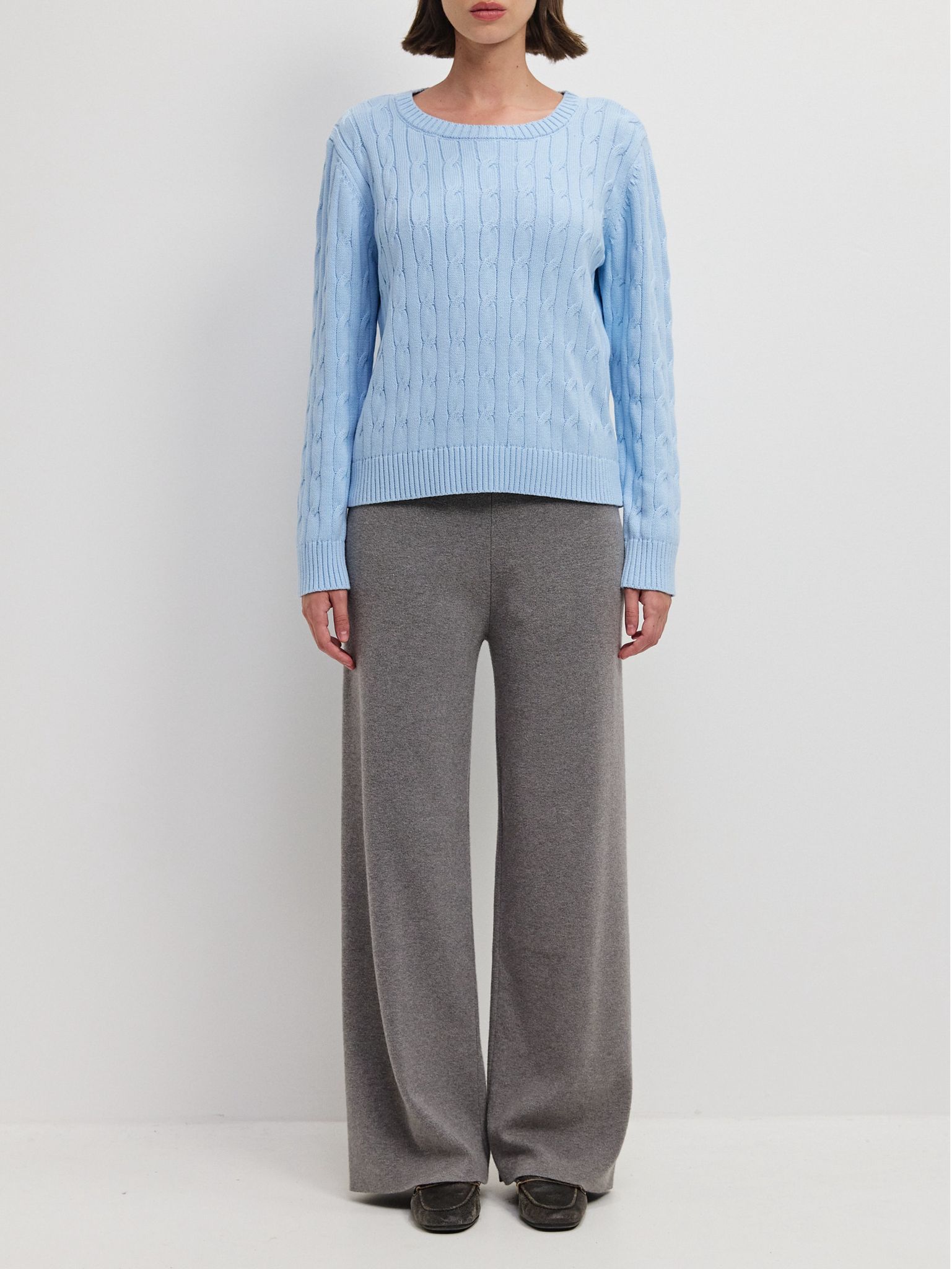 מכנסי סריג אשטון