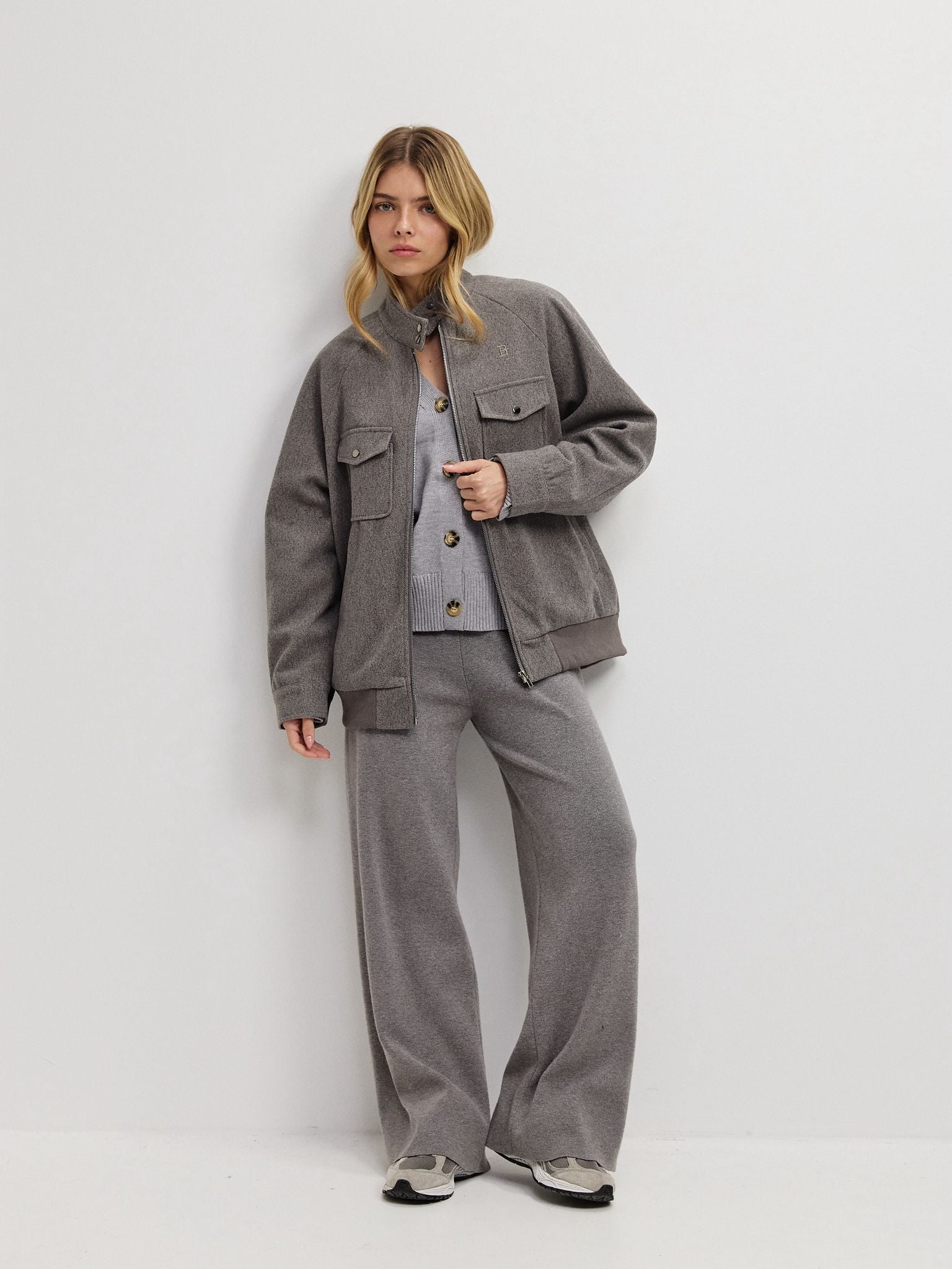 מכנסי סריג אשטון