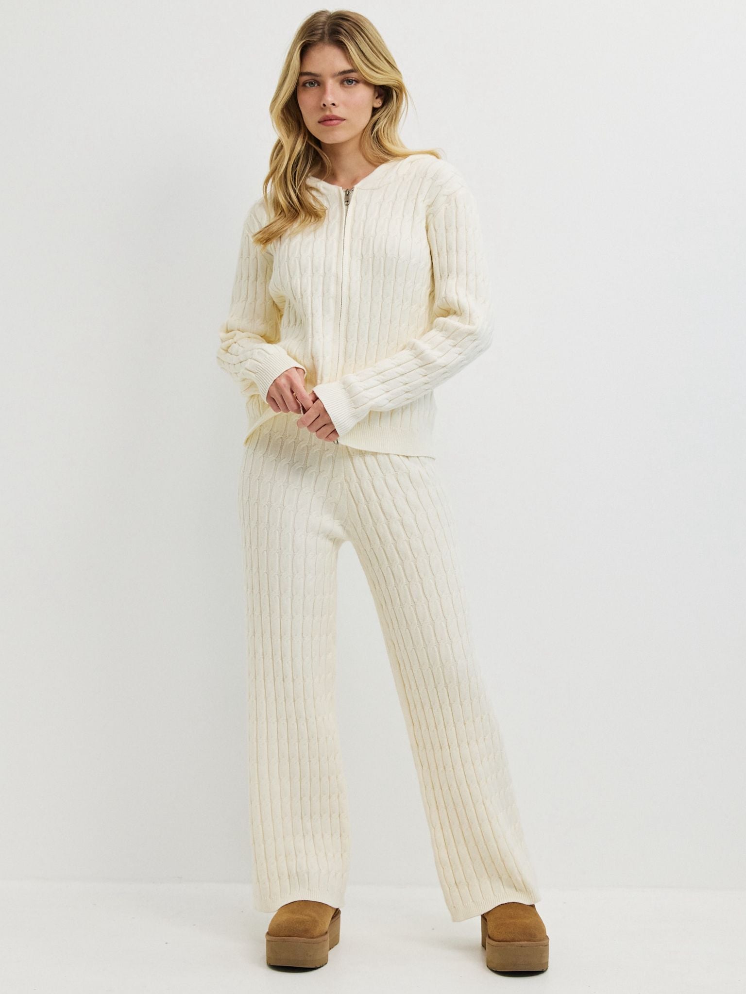 מכנסי סריג דה נירו