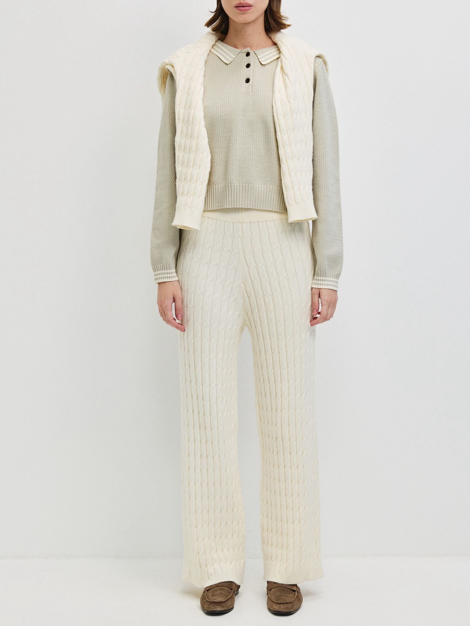 מכנסי סריג דה נירו