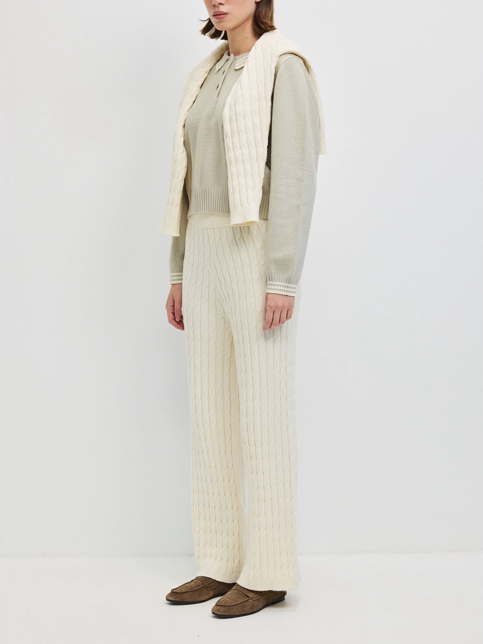 מכנסי סריג דה נירו