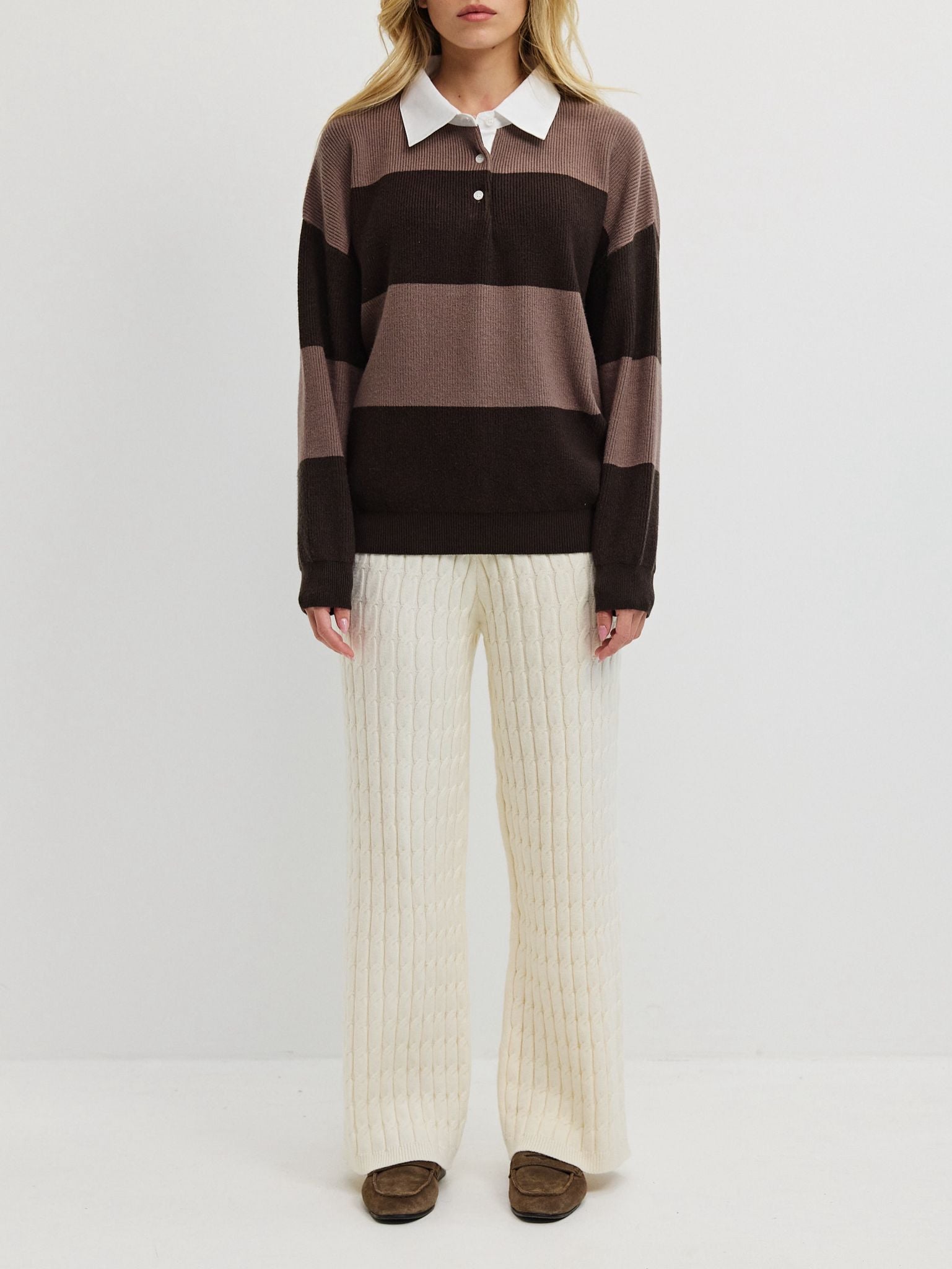 מכנסי סריג דה נירו