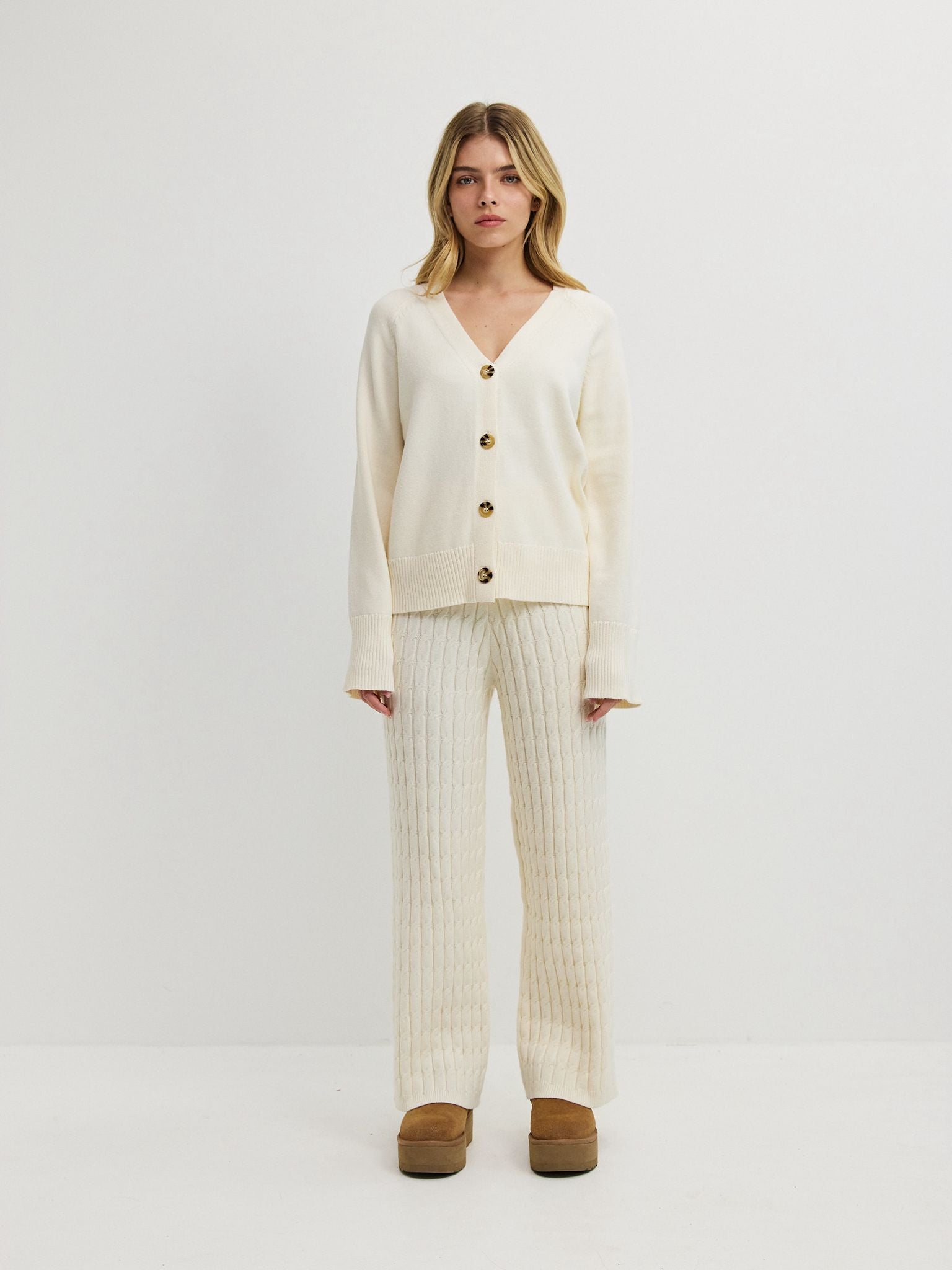 מכנסי סריג דה נירו