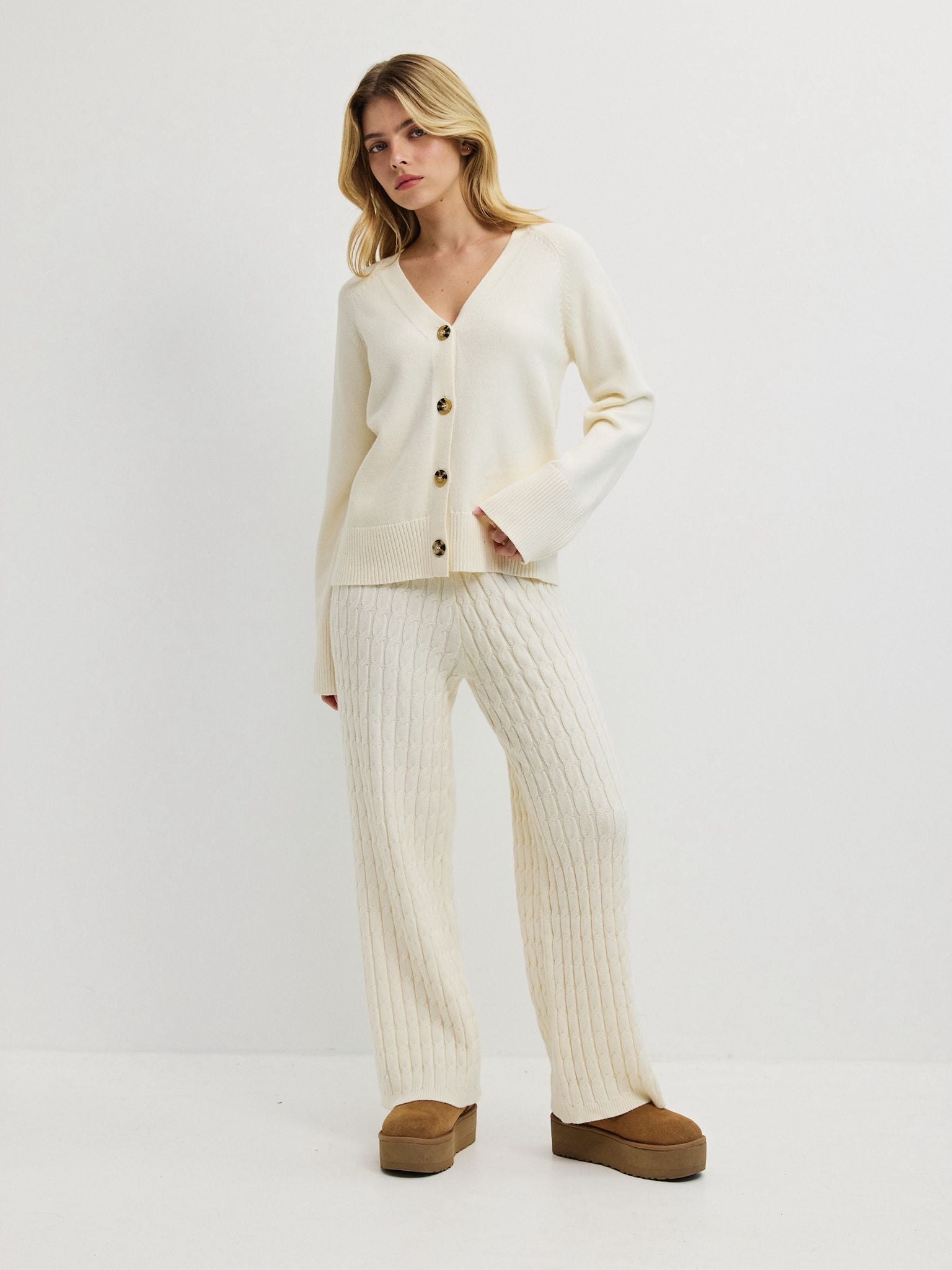 מכנסי סריג דה נירו