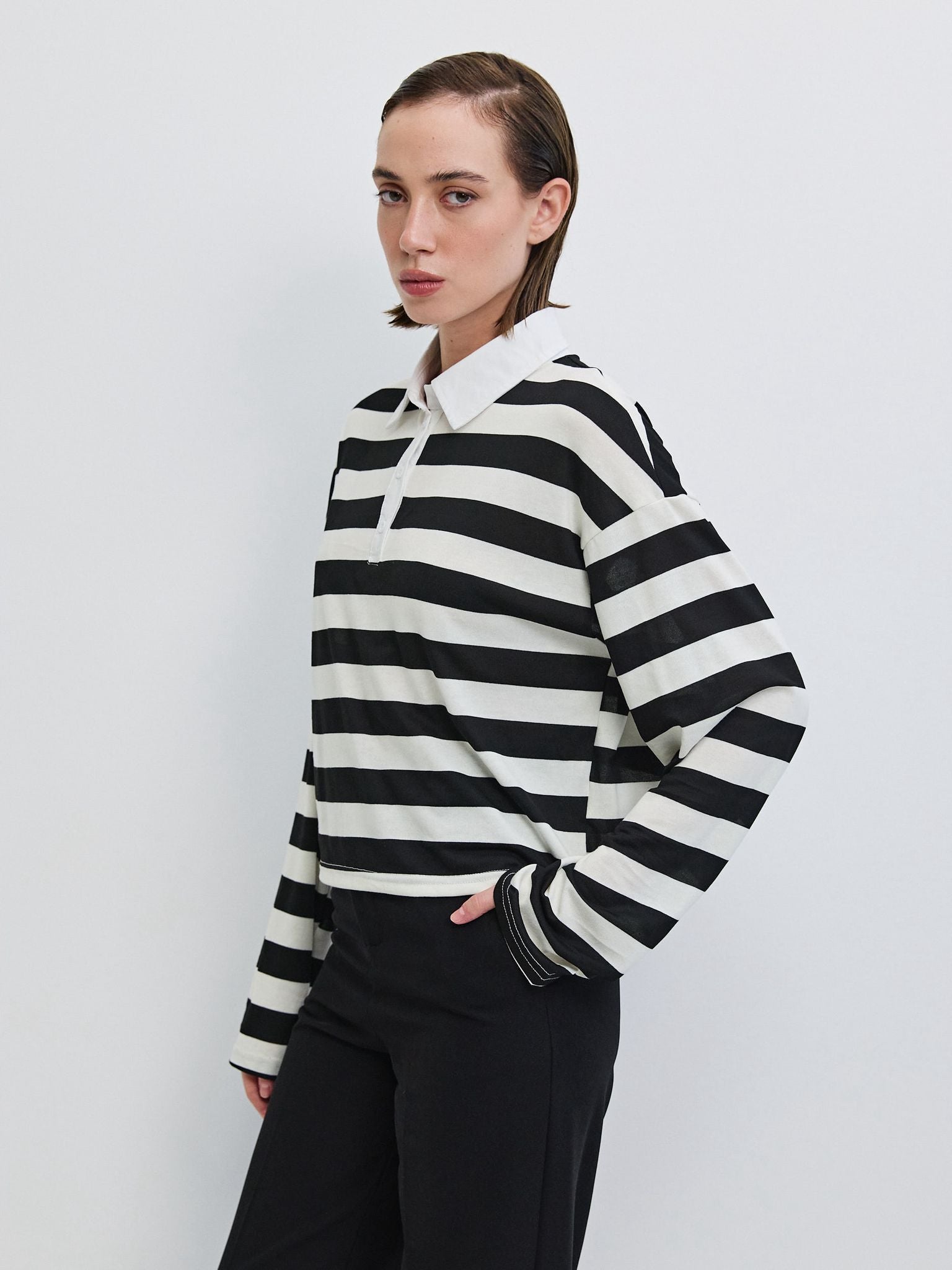 ⁠⁠טופ פרקר פסים