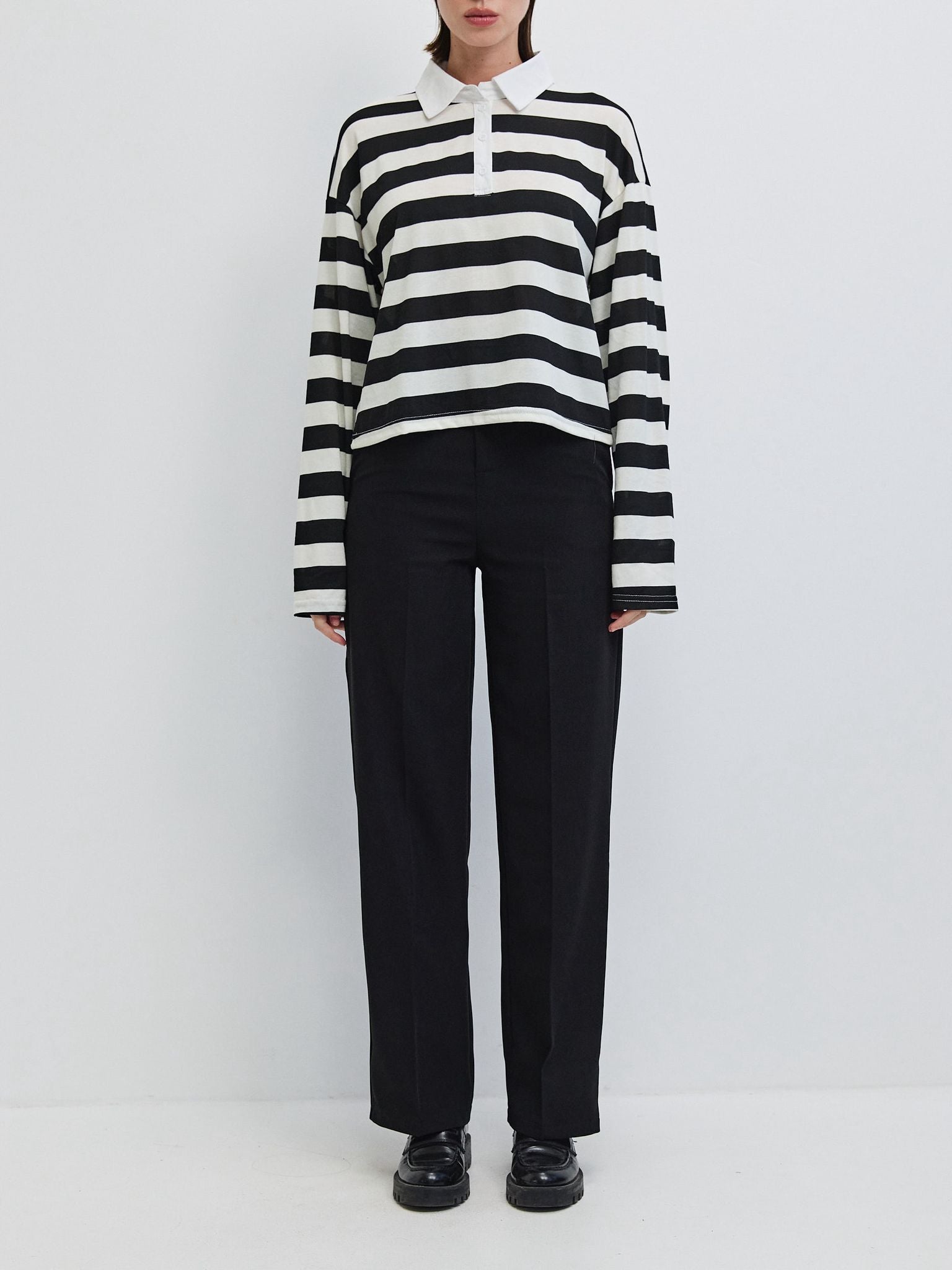 ⁠⁠טופ פרקר פסים