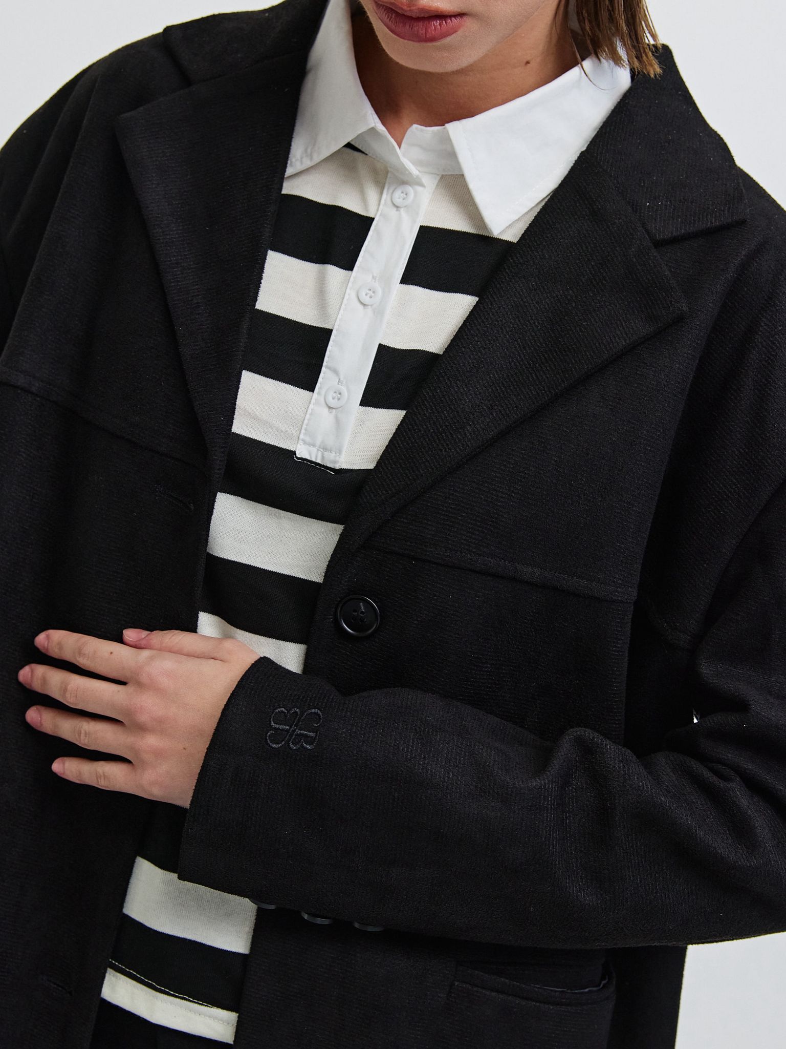 ⁠⁠טופ פרקר פסים