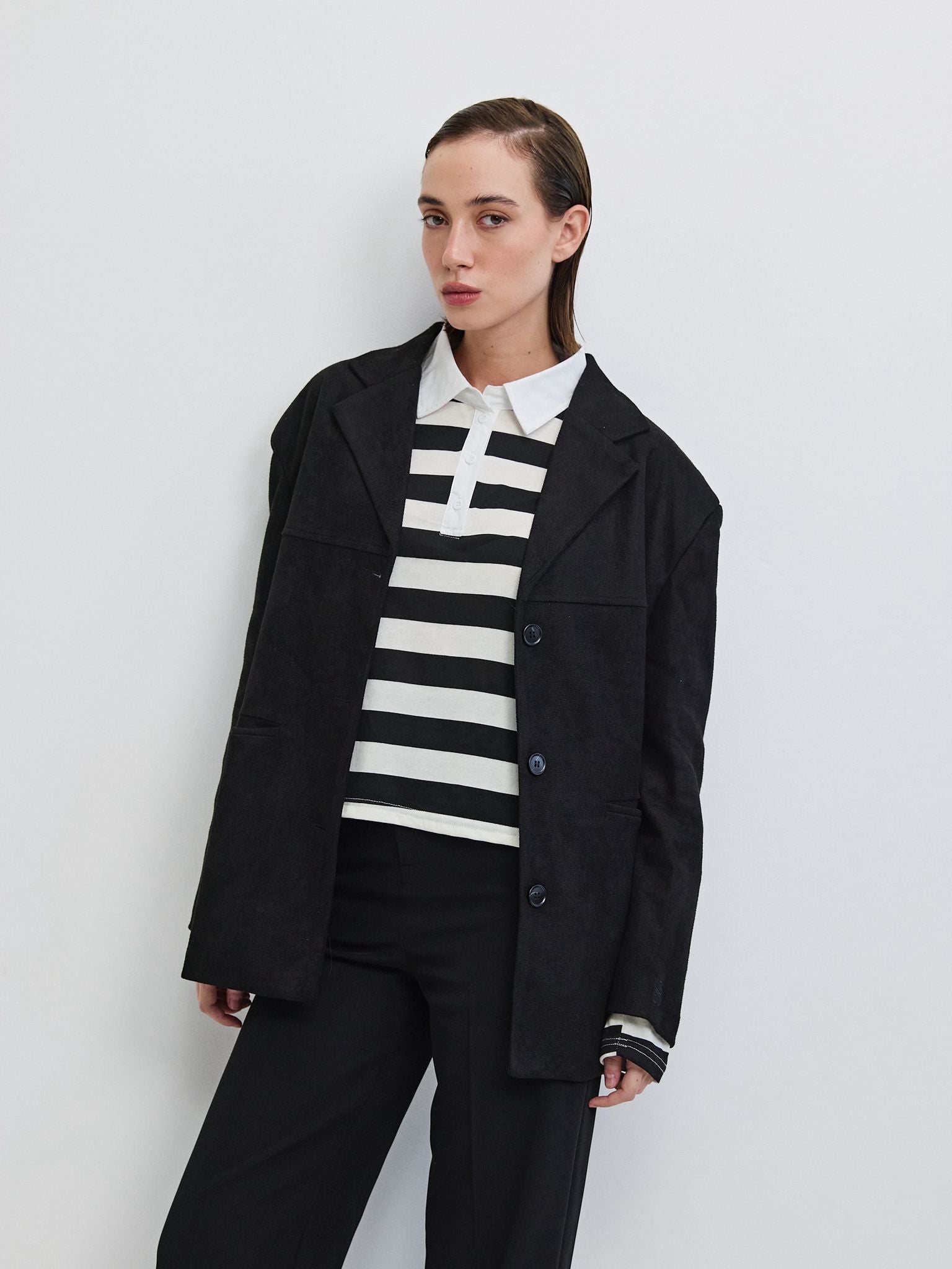 ⁠⁠טופ פרקר פסים