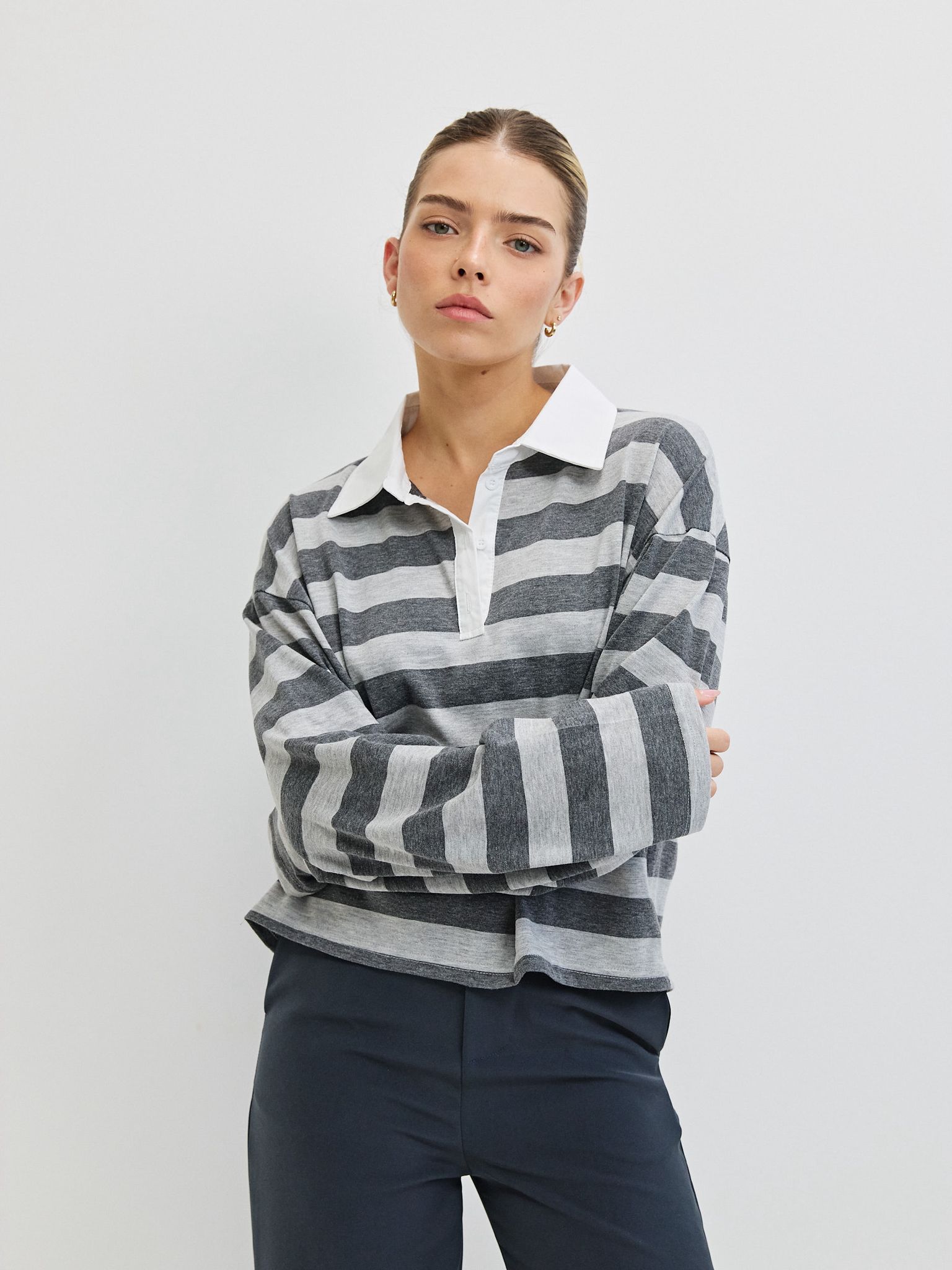 ⁠⁠טופ פרקר פסים