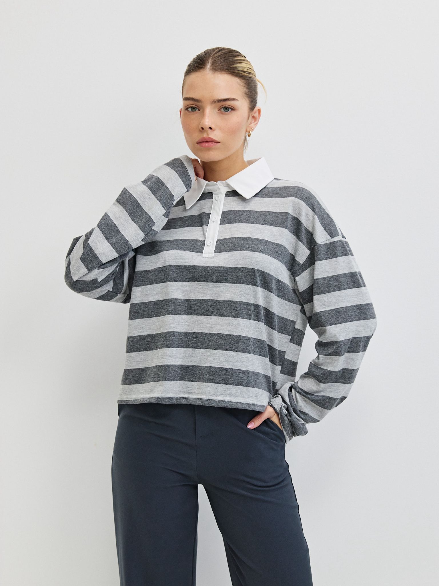 ⁠⁠טופ פרקר פסים