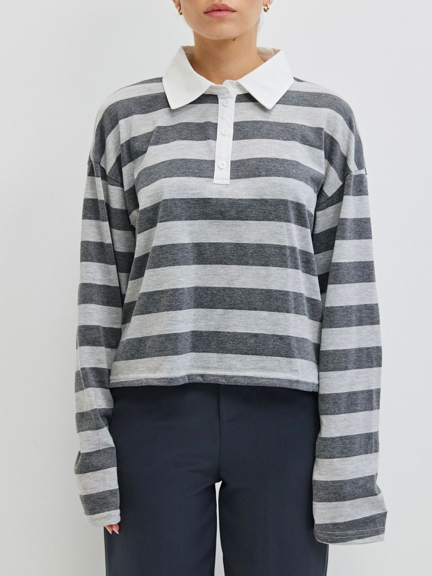 ⁠⁠טופ פרקר פסים