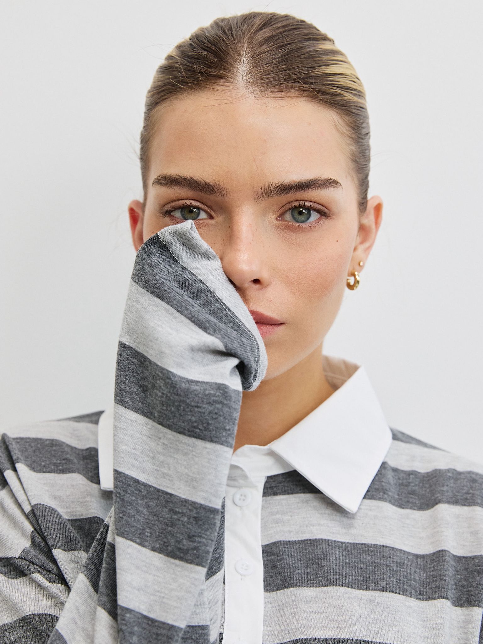 ⁠⁠טופ פרקר פסים