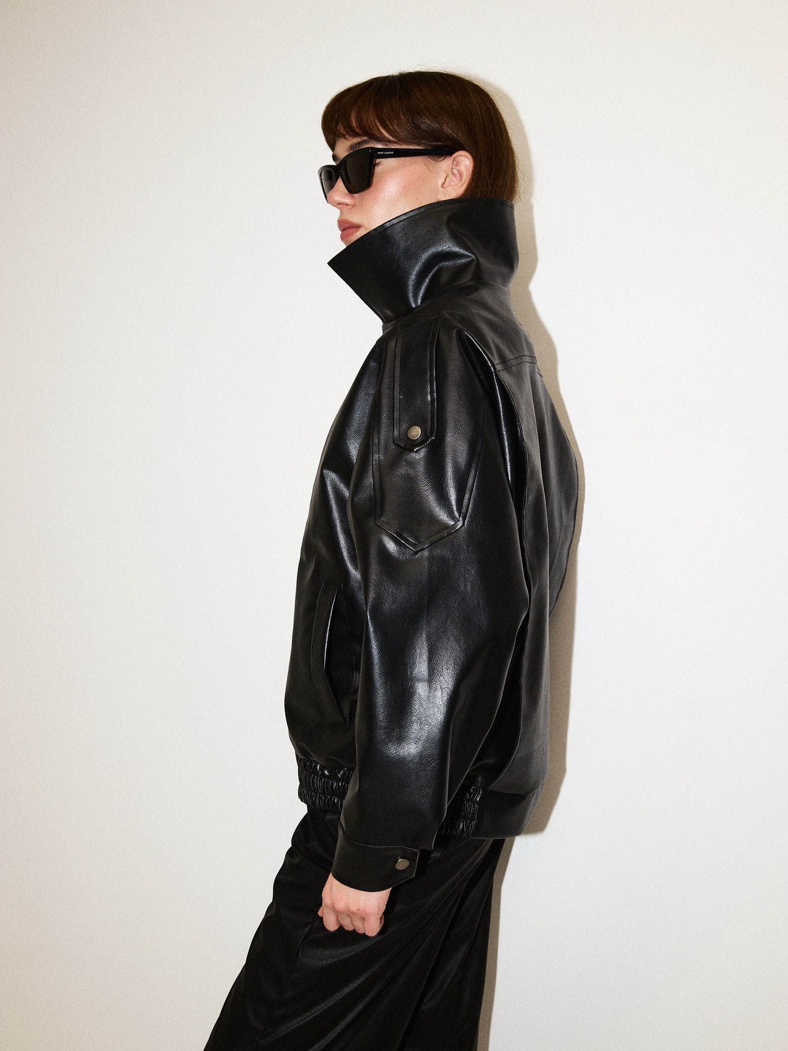 ג'קט דמוי עור דמיאן