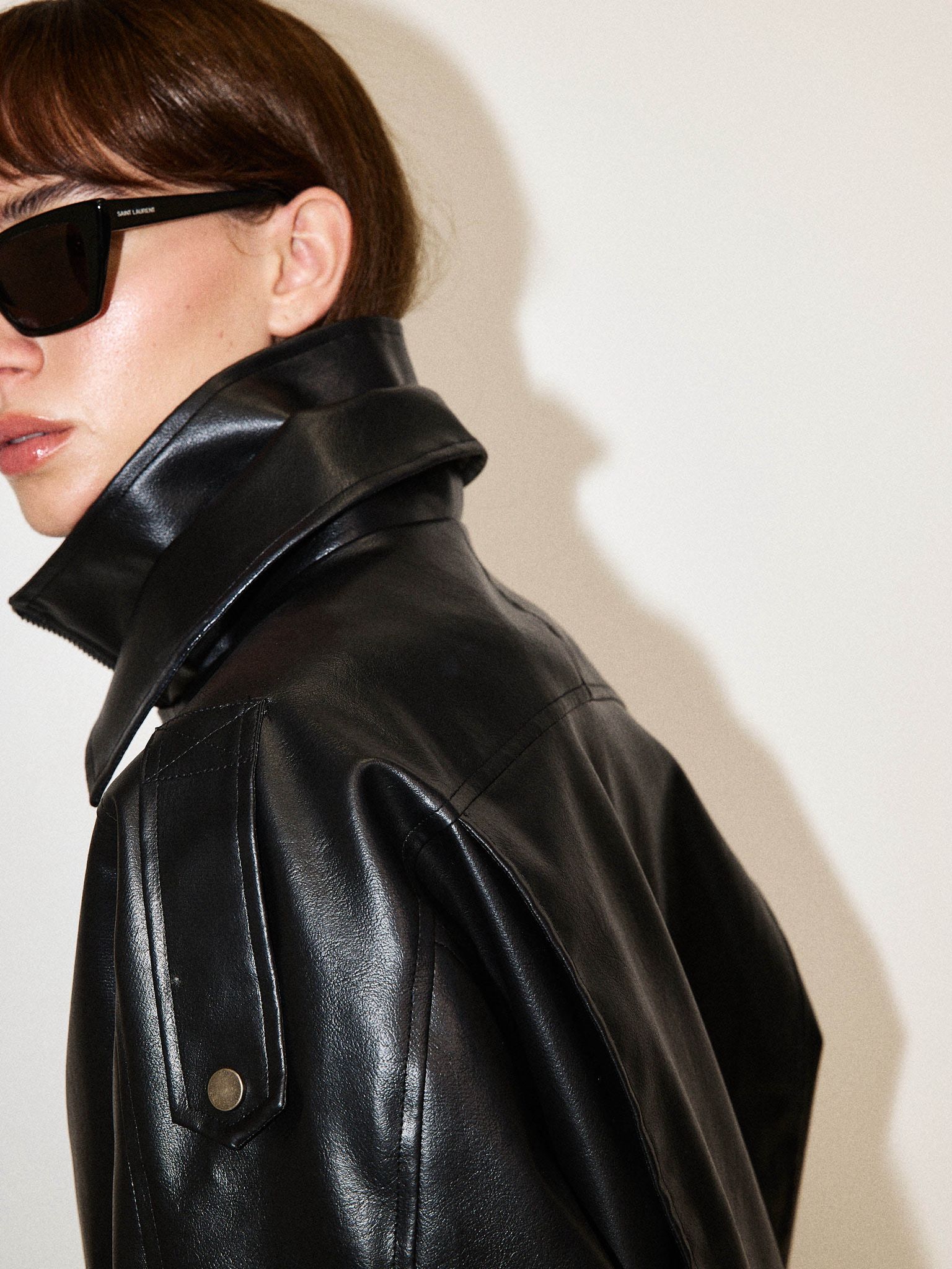 ג'קט דמוי עור דמיאן