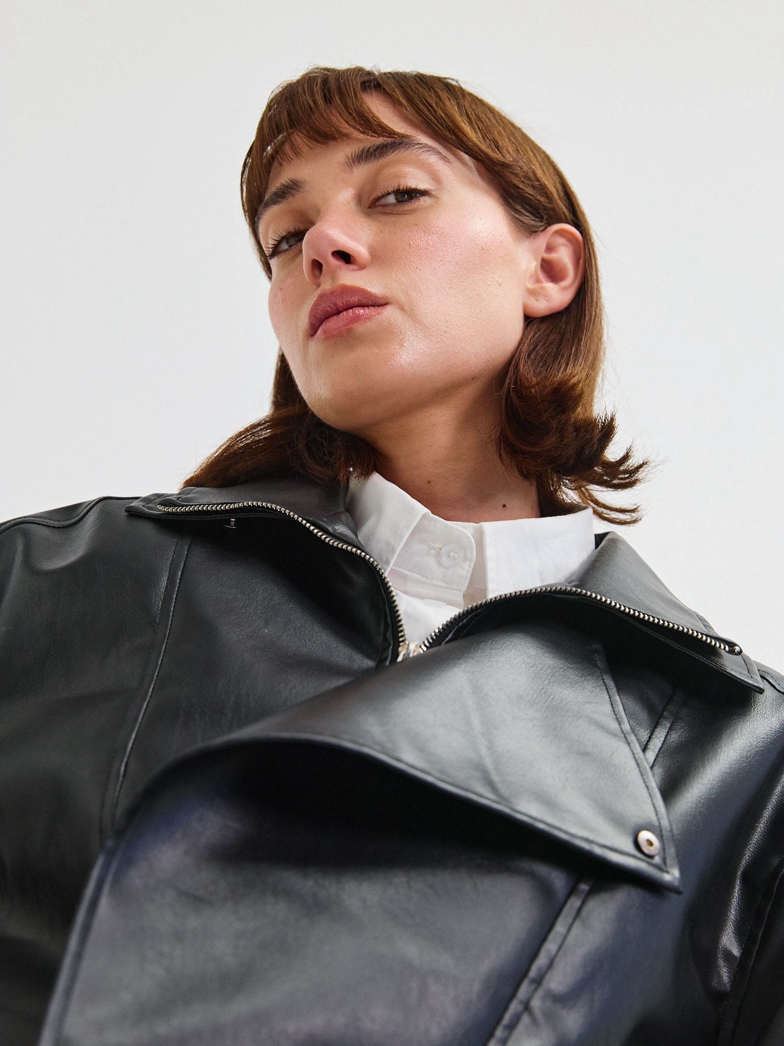 ג'קט דמוי עור דמיאן